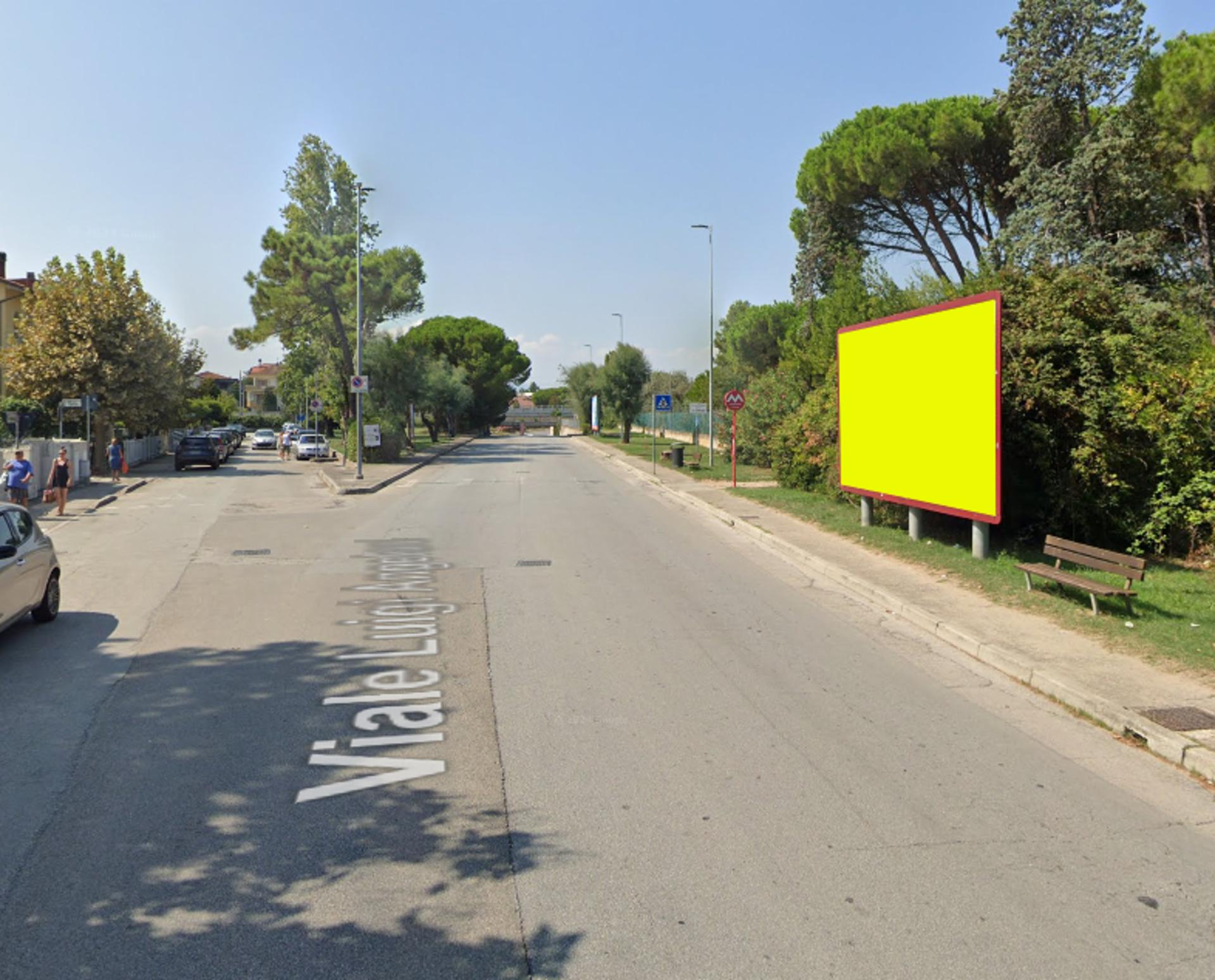 Impianto 6 X 3 a Rimini, in zona Pizzica Pinseria Romana