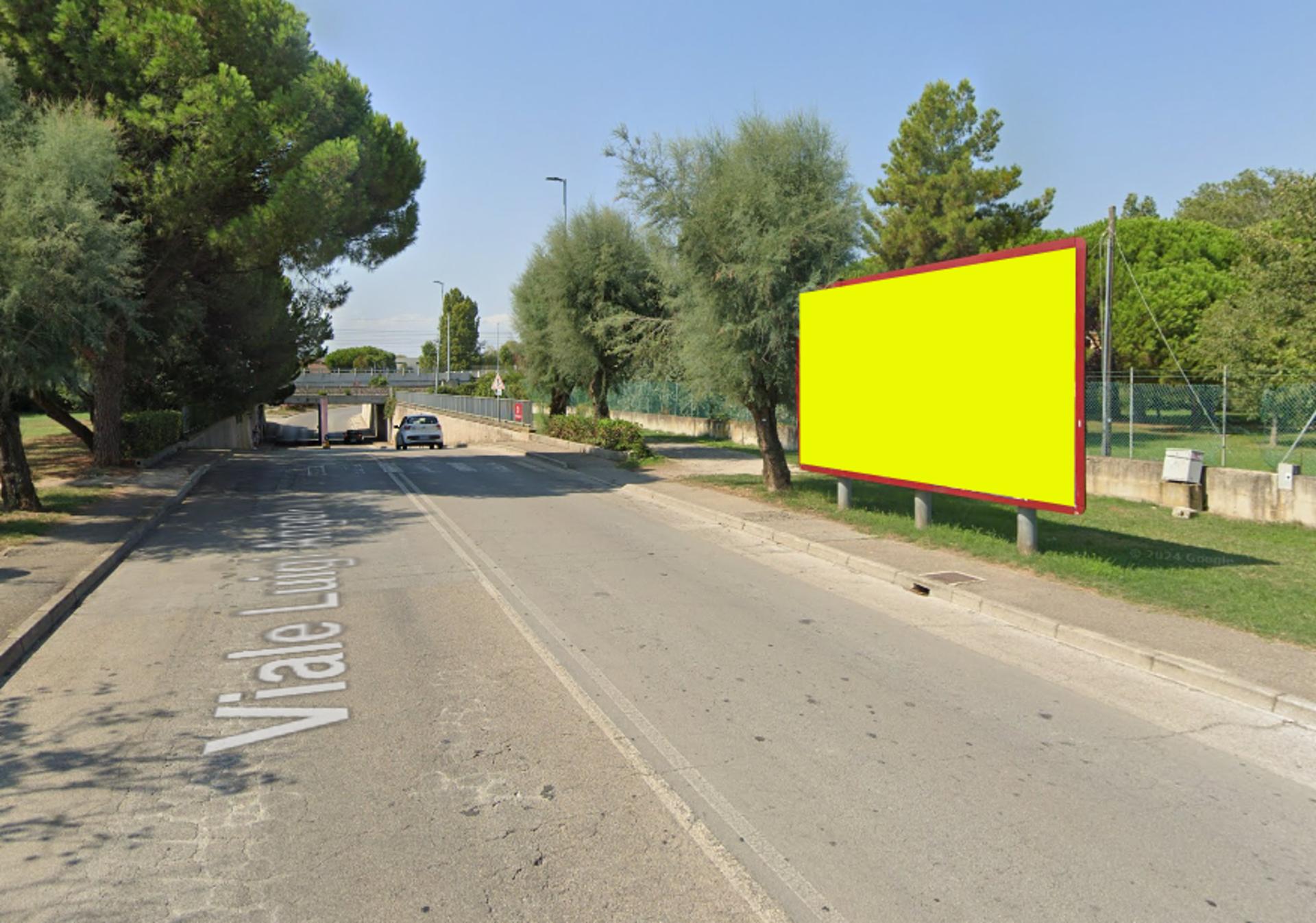 Impianto a Viale Luigi Angeloni lato monte  Rimini