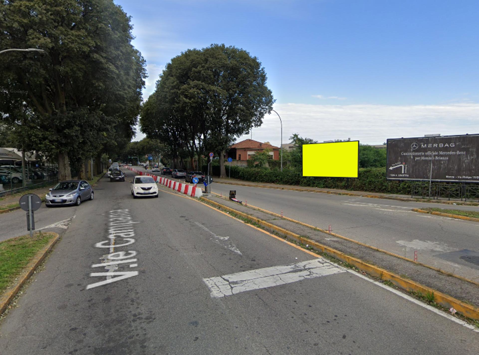 Impianto 6 X 3 a Monza, in zona Chest'è