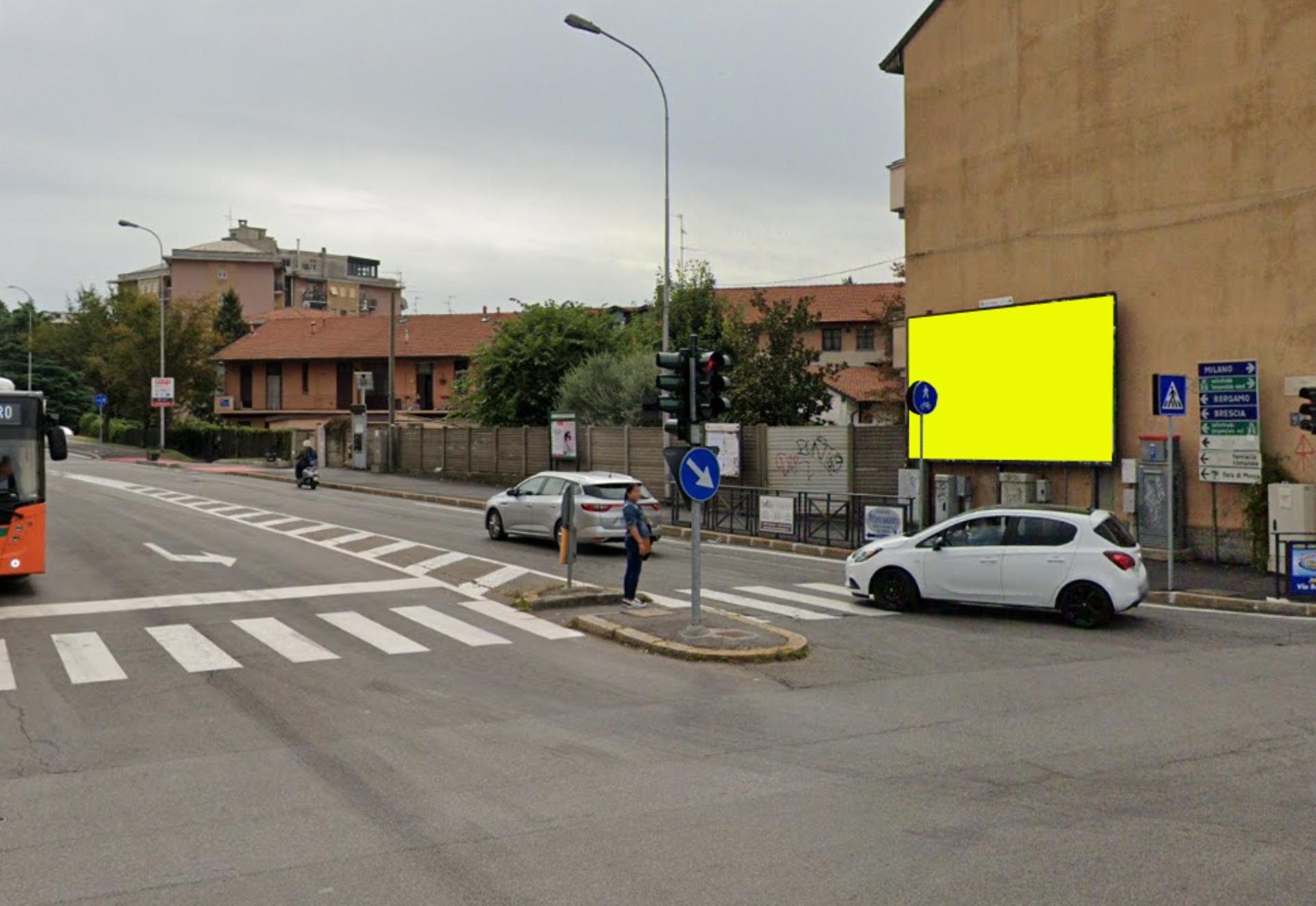Impianto a Via Aquileia (uscita Monza) ang. Borgazzi  Monza