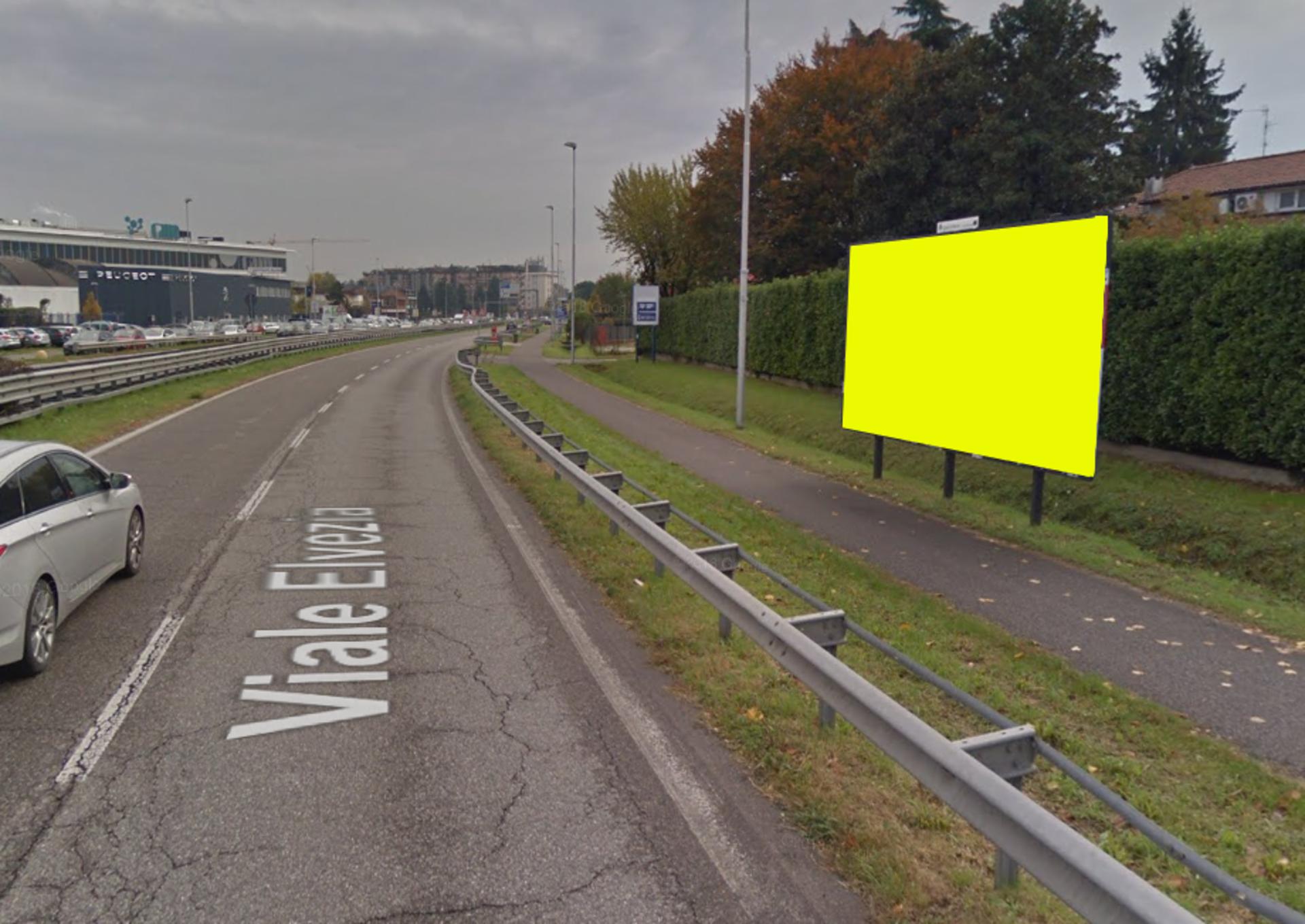 Impianto a V.Le Elvezia ang. Montevecchia  Monza