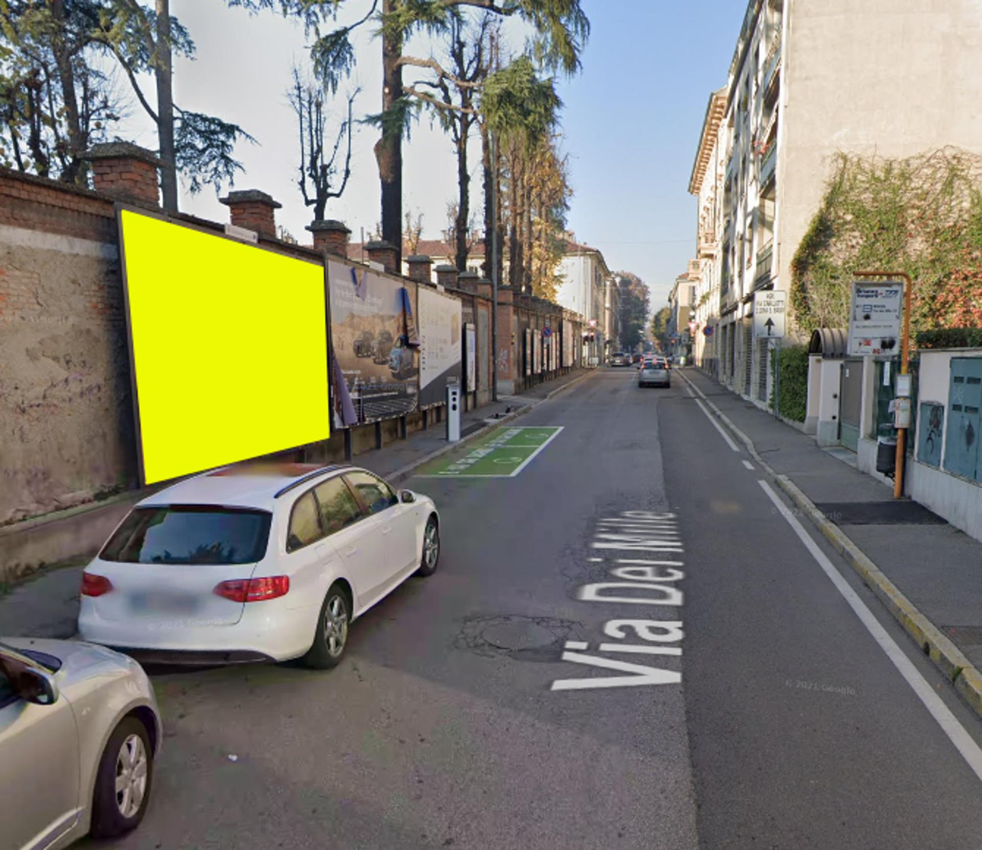 Impianto a Via Dei Mille - tra Via Mauri e semaforo 1°  Monza