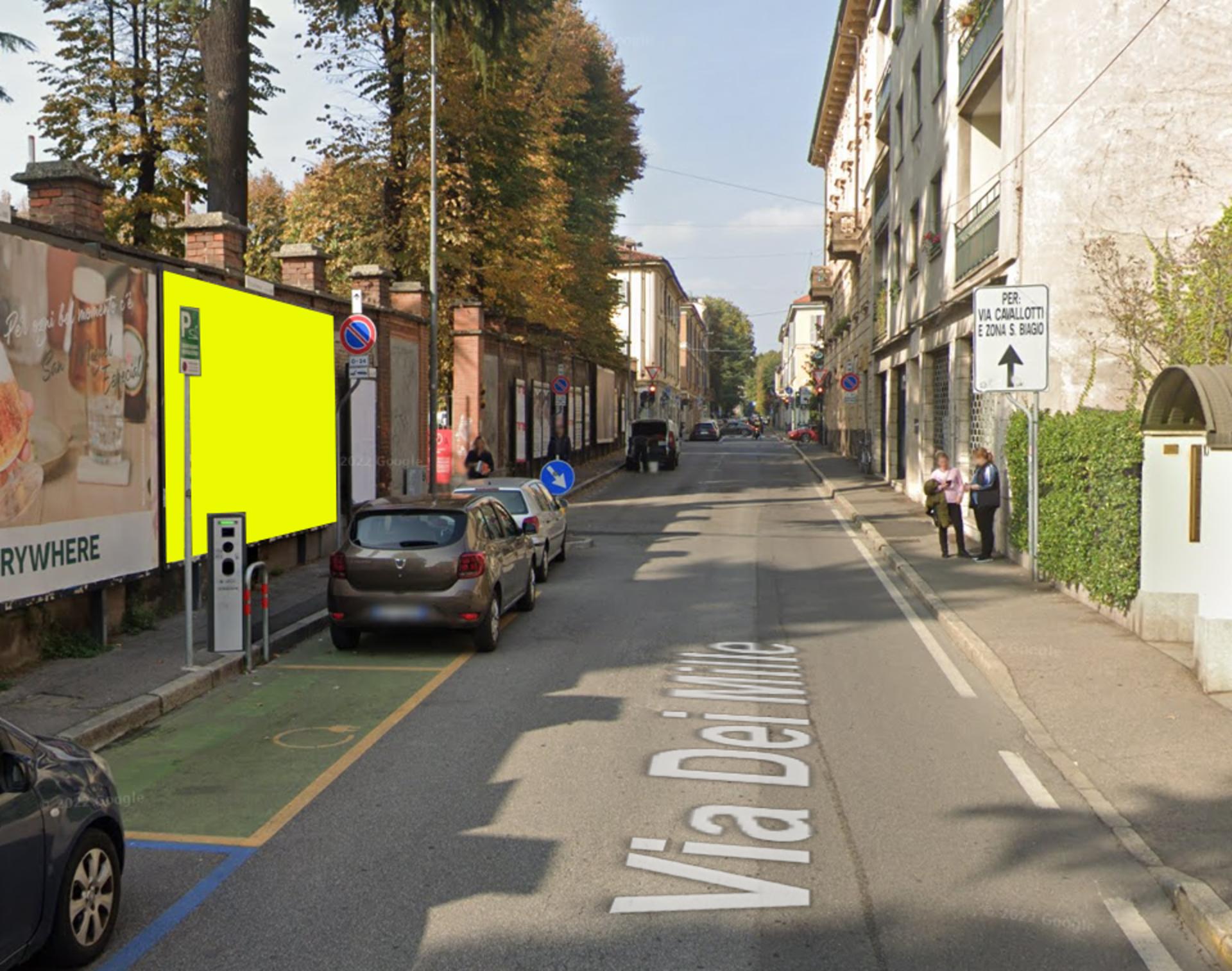 Impianto a Via Dei Mille - tra Via Mauri e semaforo 3°  Monza