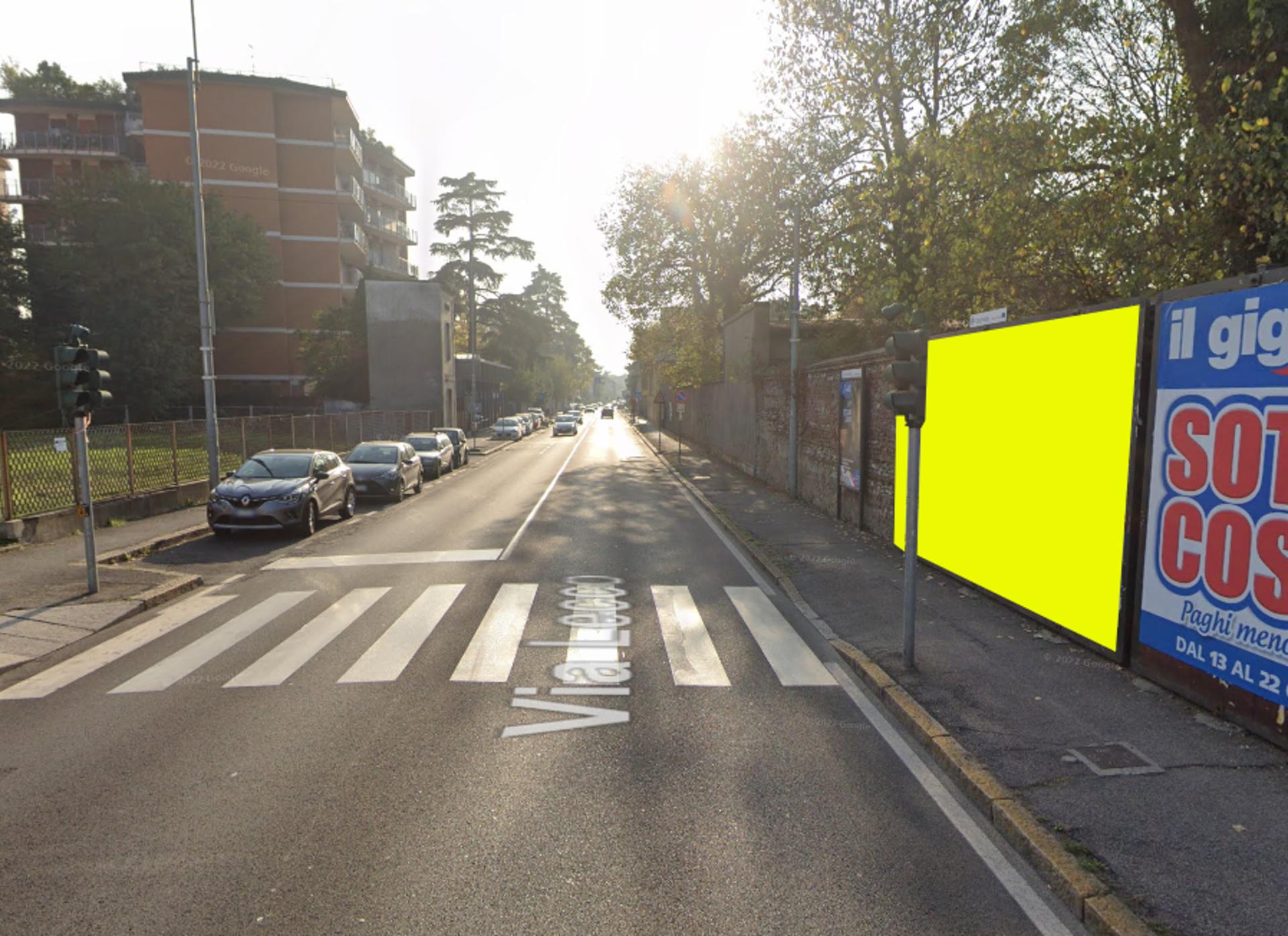 Impianto a Via Lecco (fr. cinema Apollo)  Monza