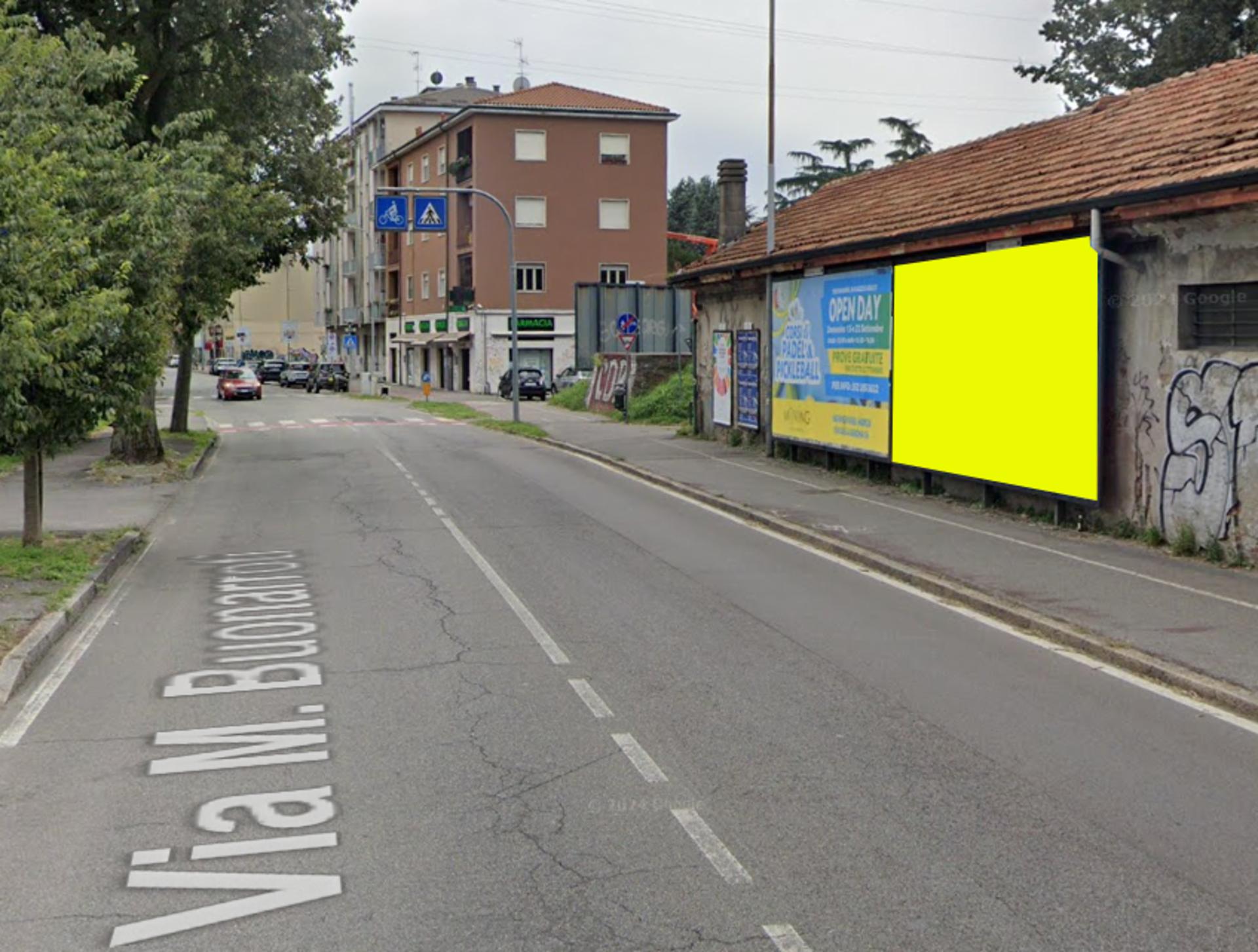 Impianto a Via Buonarroti fr. distr. Ip 2dx  Monza