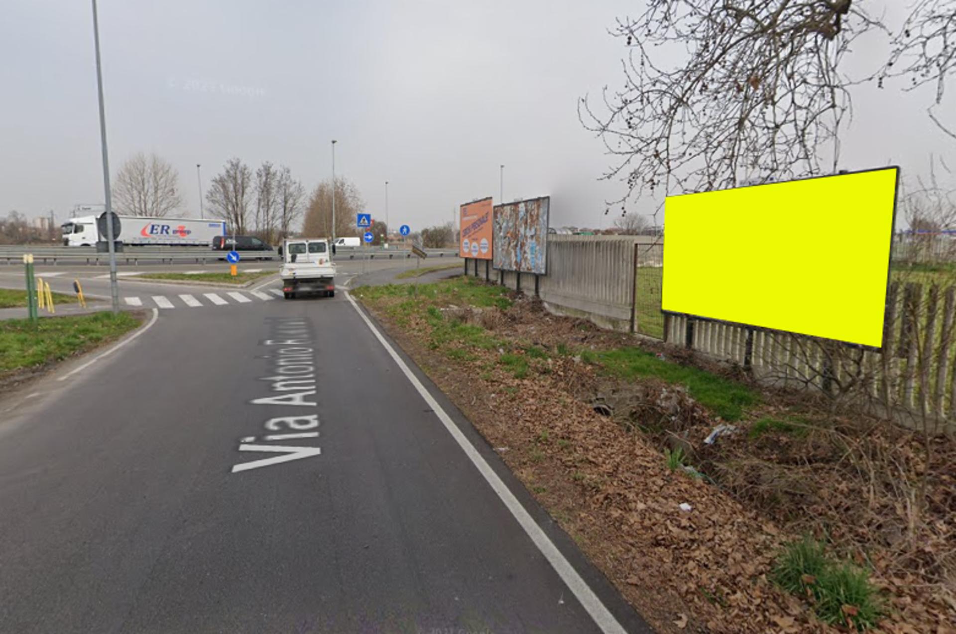 Impianto a Via Rosmini ang. V.Le Fermi 3sx  Monza