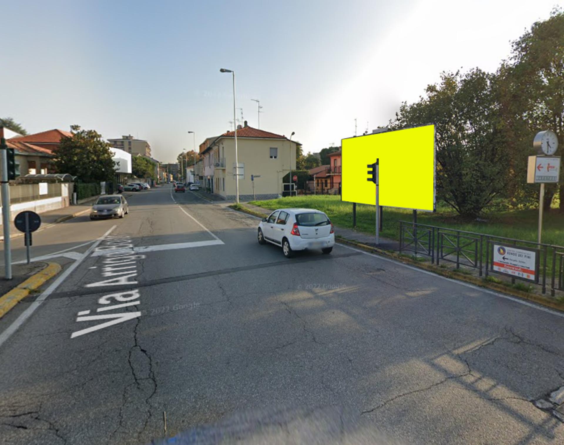 Impianto a Via Boito fronte Via Pergolesi  Monza
