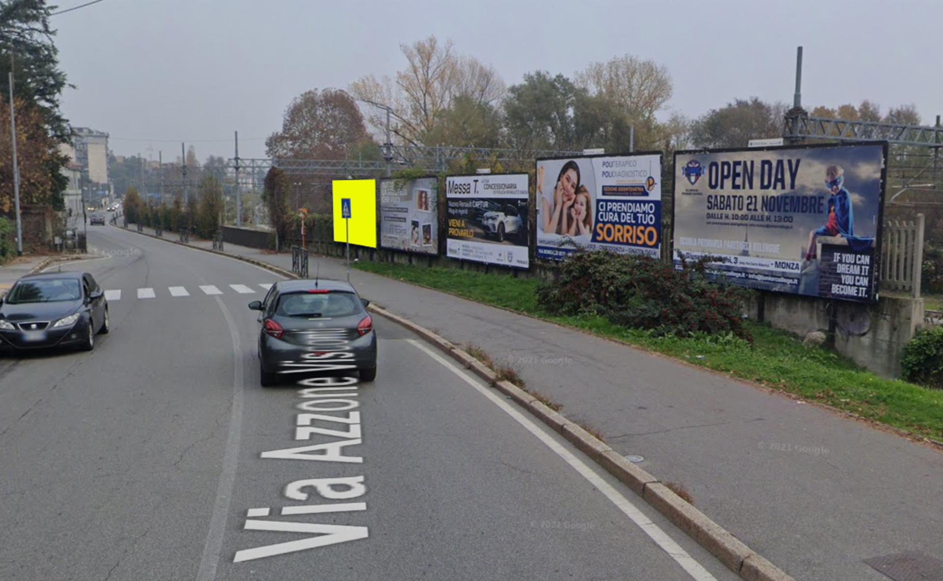Impianto a Via Visconti (fr. parcheggio Rinascente)  Monza
