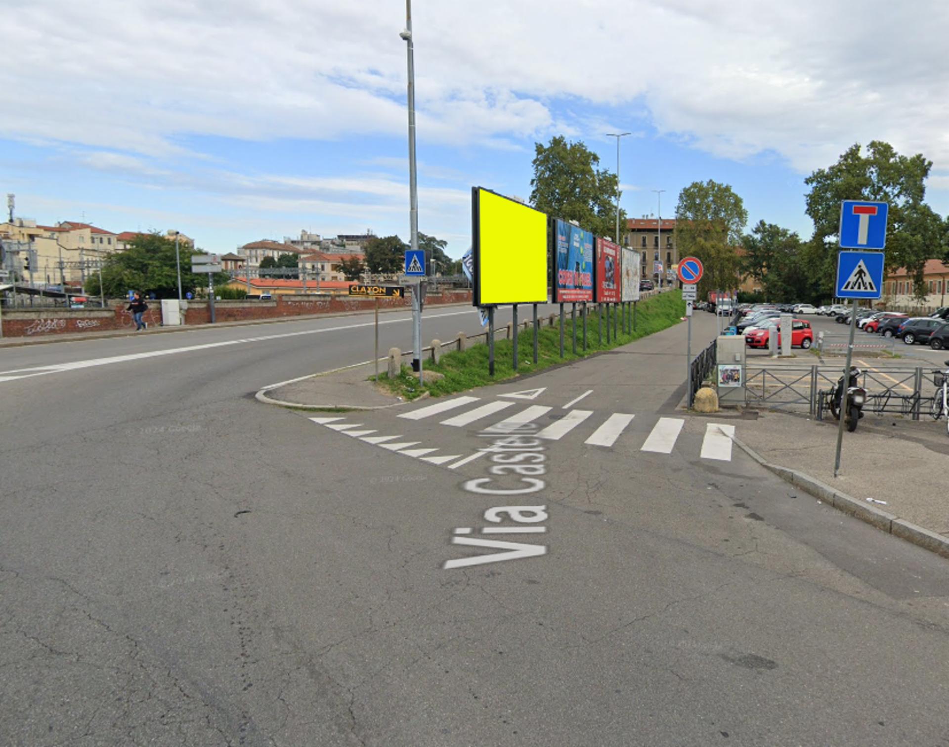Impianto a Via Turati (vs P.zza Castello) 1sx  Monza