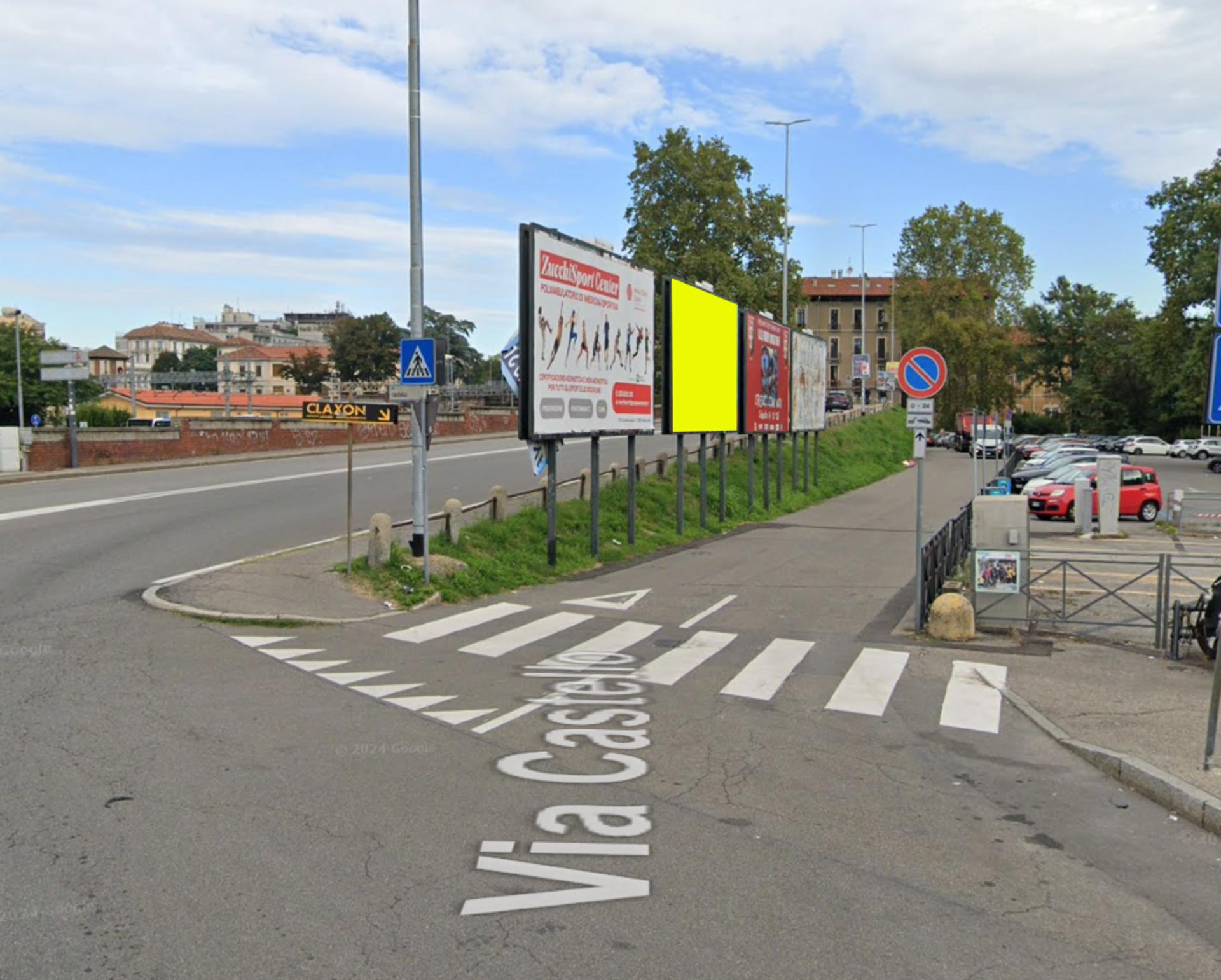 Impianto a Via Turati (vs P.zza Castello) 2sx  Monza