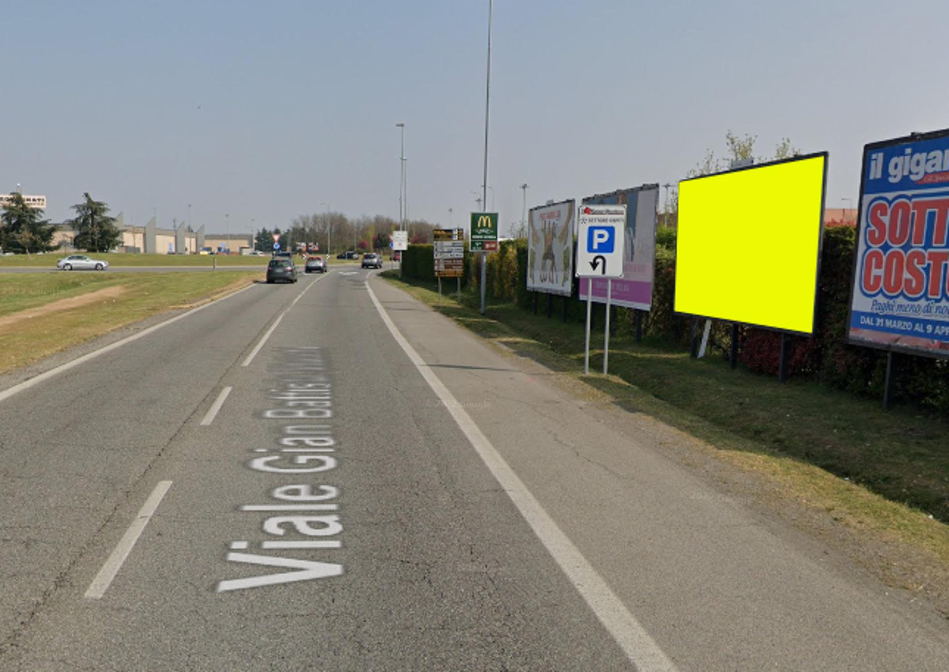 Impianto a Via Stucchi (rotonda Libertà) 3° verso rotonda  Monza