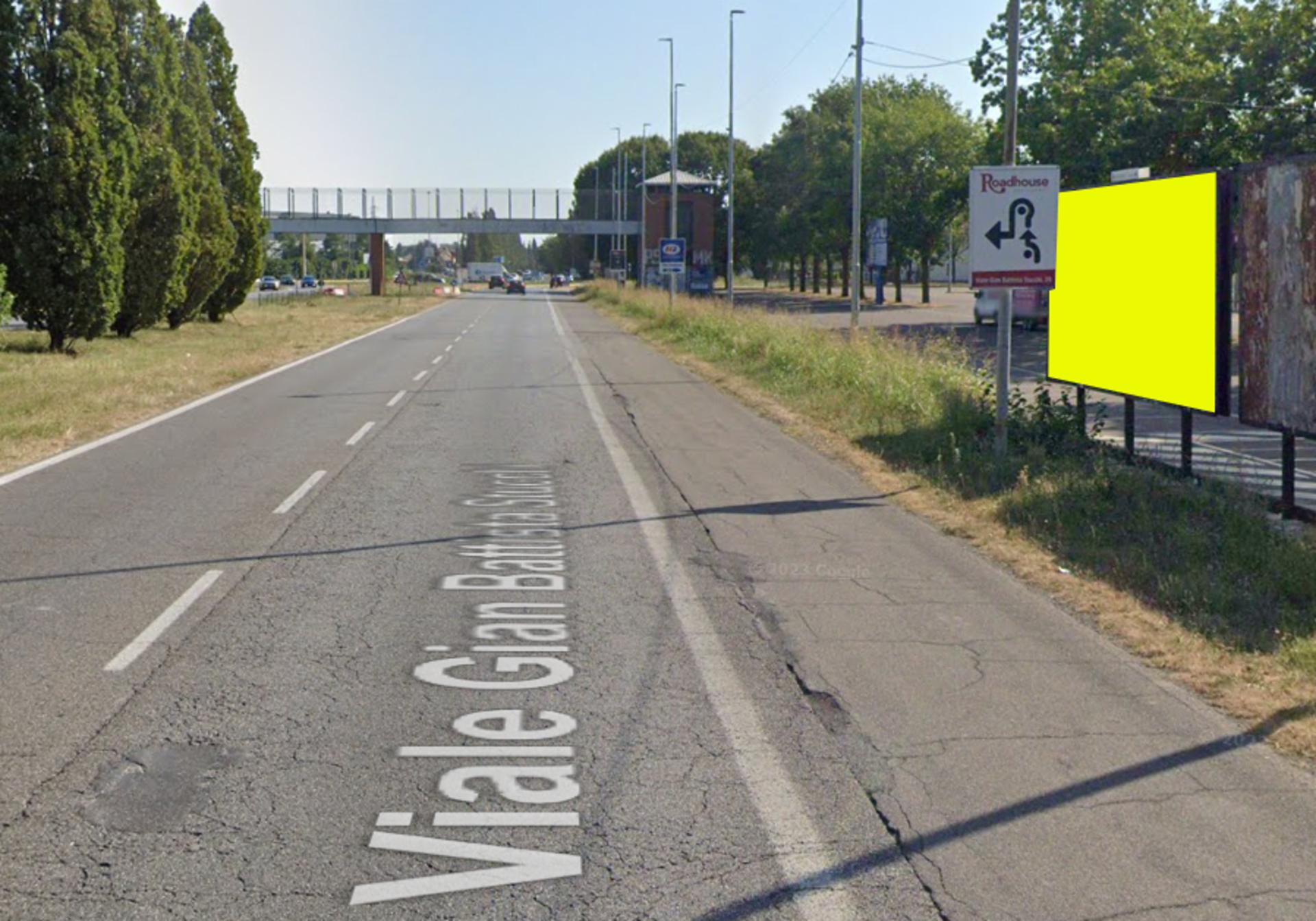 Impianto a V.Le Stucchi - stadio strada 1° verso rotonda  Monza