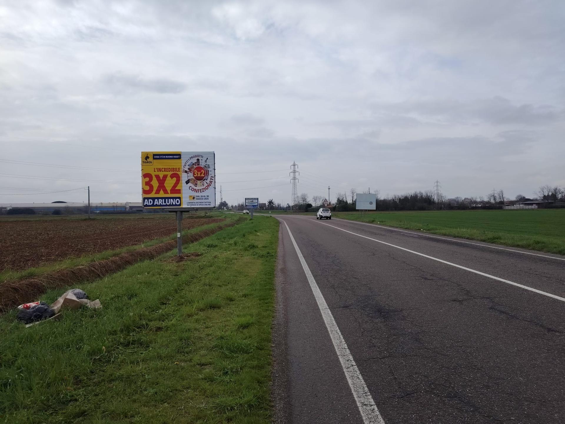 Impianto POSTER a Arluno, in zona Ass. Tiro a Volo 