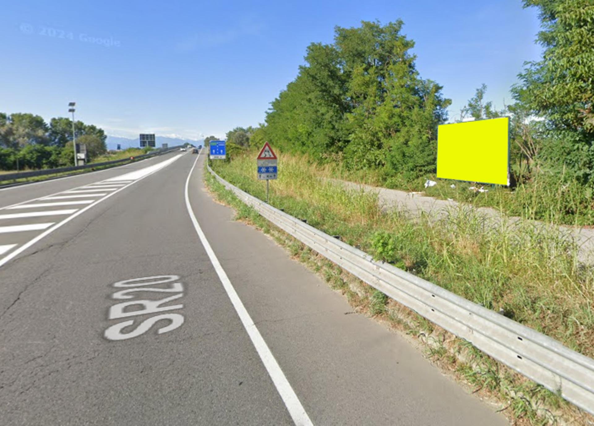 Impianto a Str. Carignano uscita tangenziale  Moncalieri