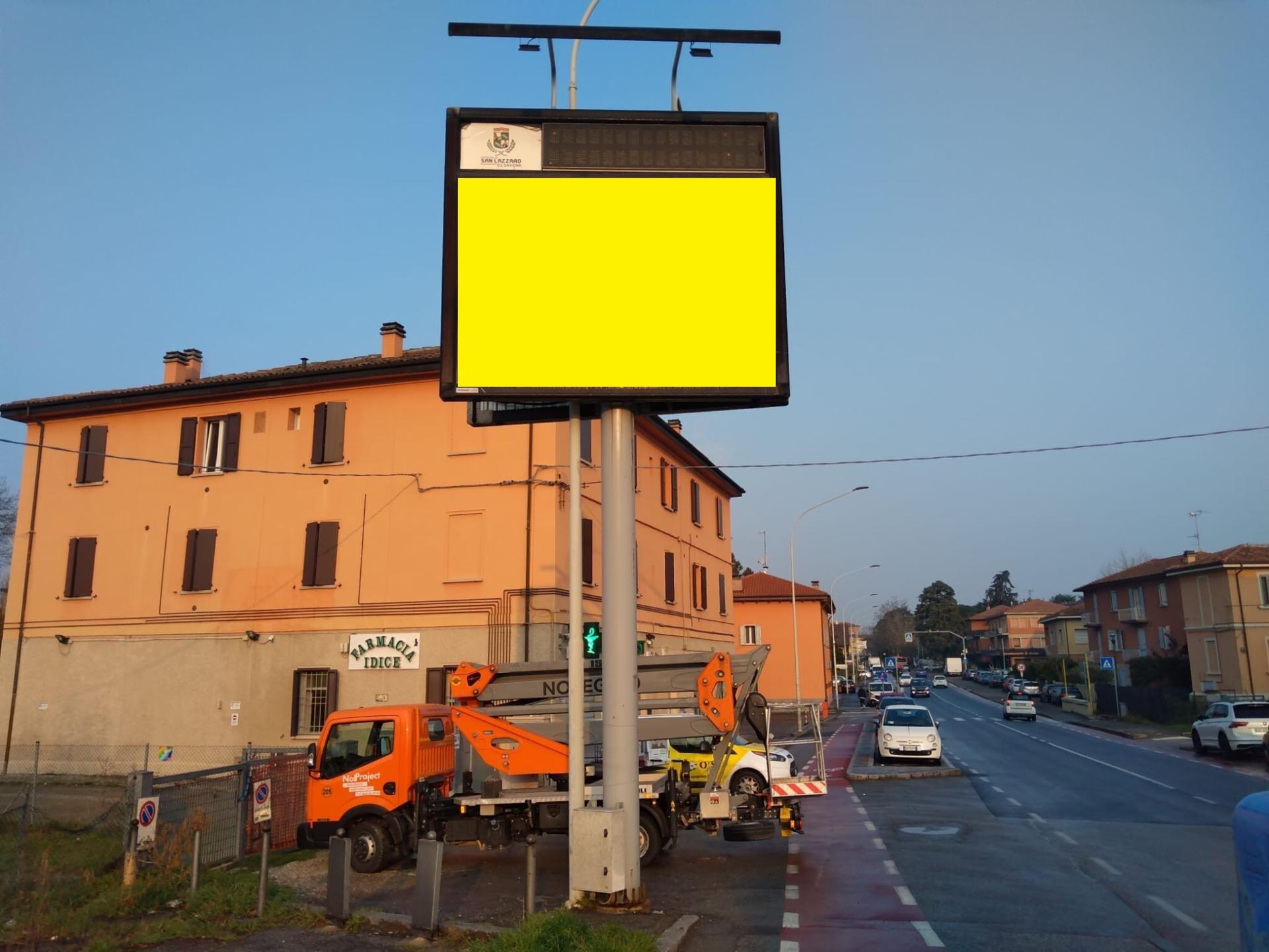 Impianto ROTOR a San Lazzaro di Savena, in zona Farmacia Host