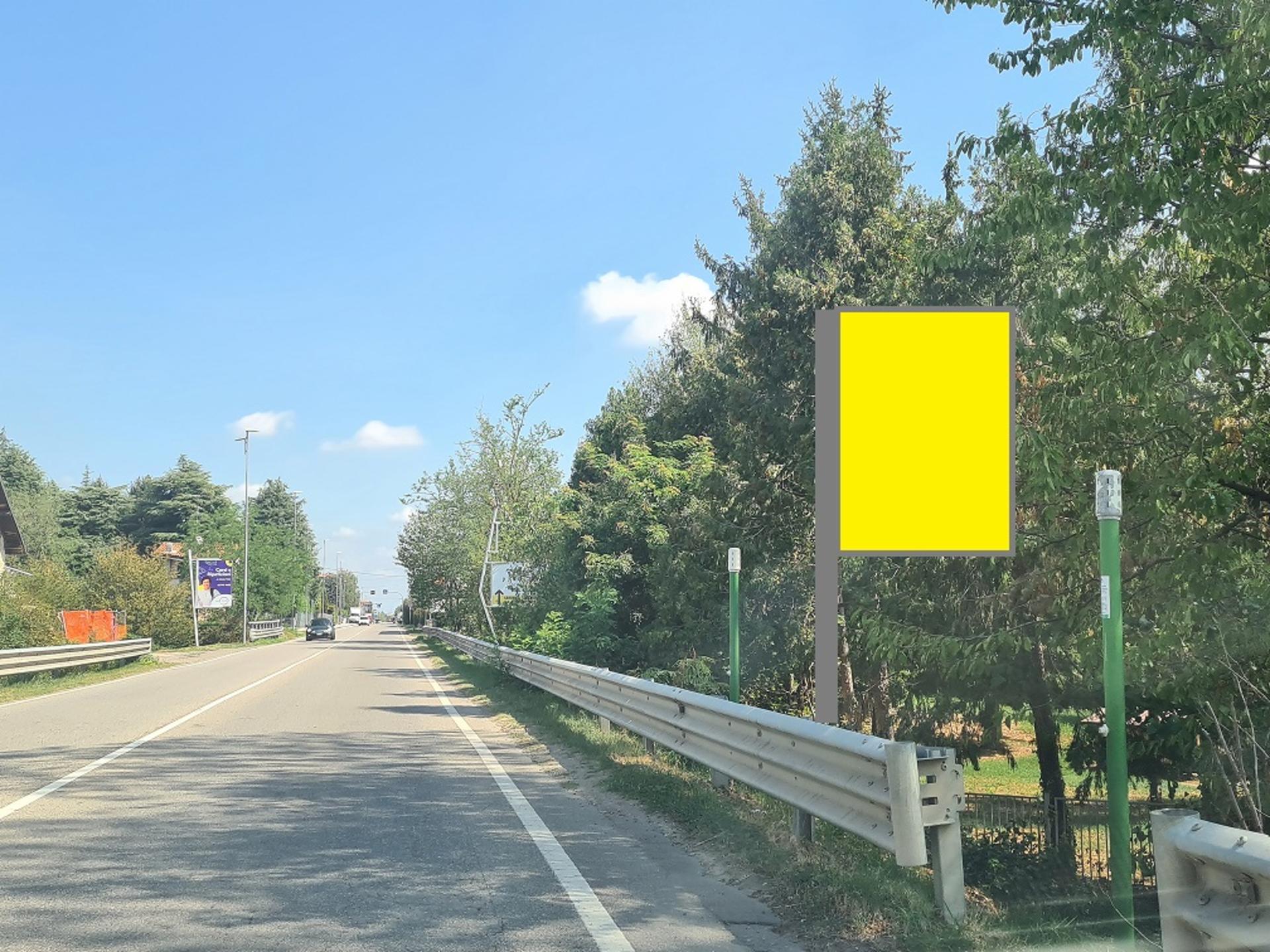 Impianto a Via IV Novembre 25 mt prima di cartello Wayap dir. Saronno 44 Uboldo