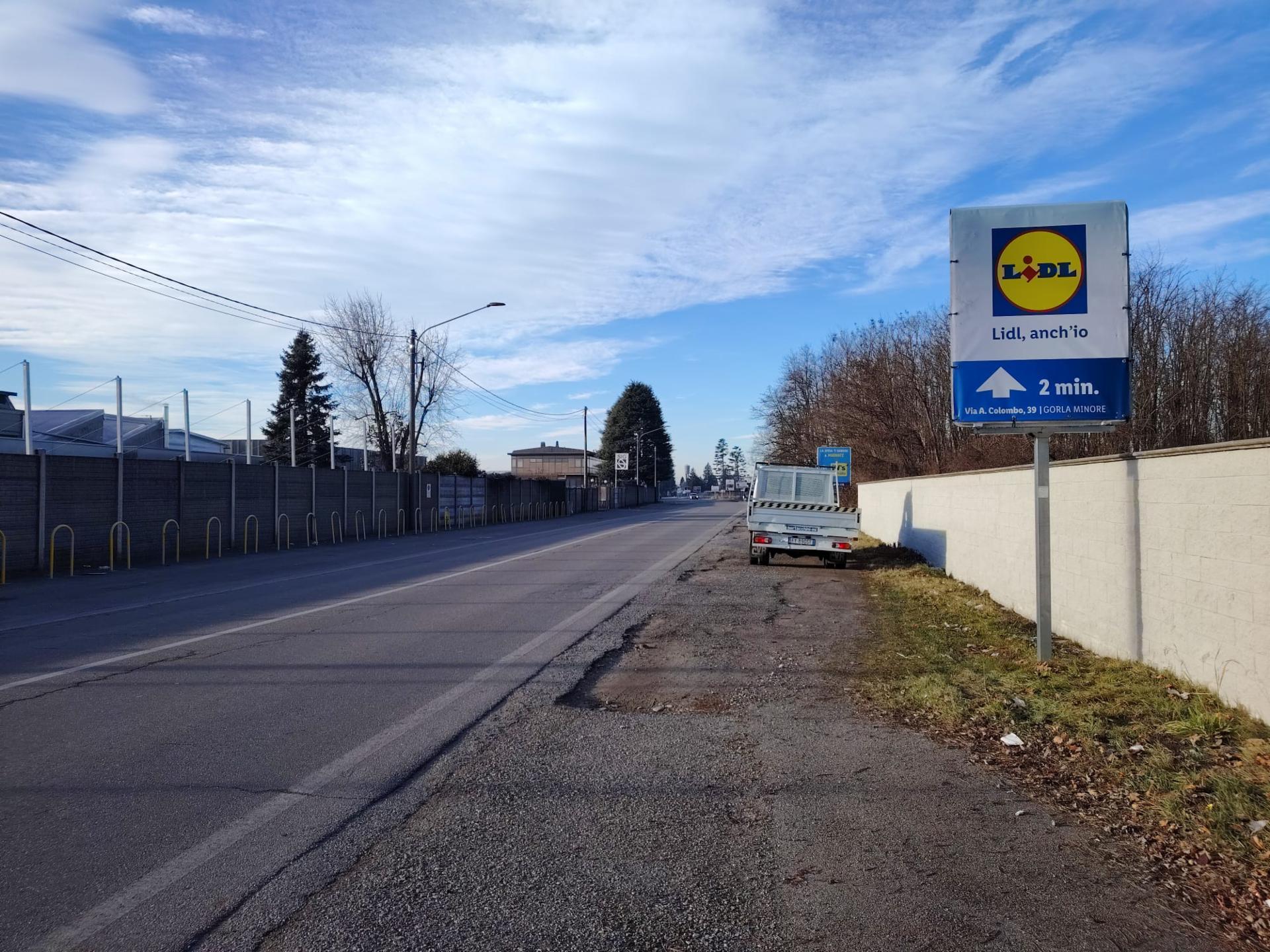 Impianto a Via Colombo prima di Via Mattei 144 Gorla Minore