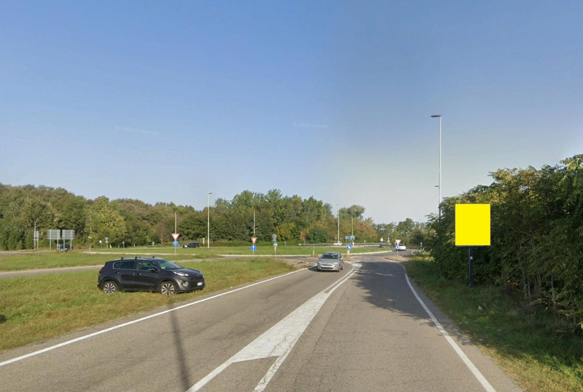 Impianto a Via Dei Pini prima di rotatoria S.p. 28  Pieve Emanuele