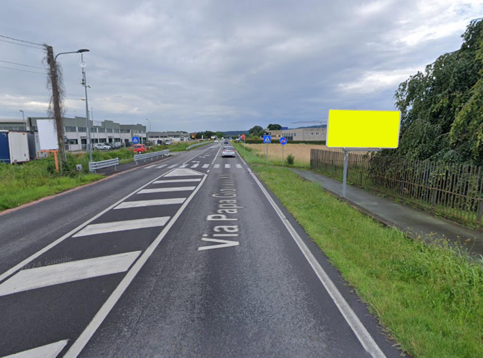 Impianto a SP 143 Km 23+212 SX Prima del bivio per la Serra da uscita autostrada Santhià  Cerrione