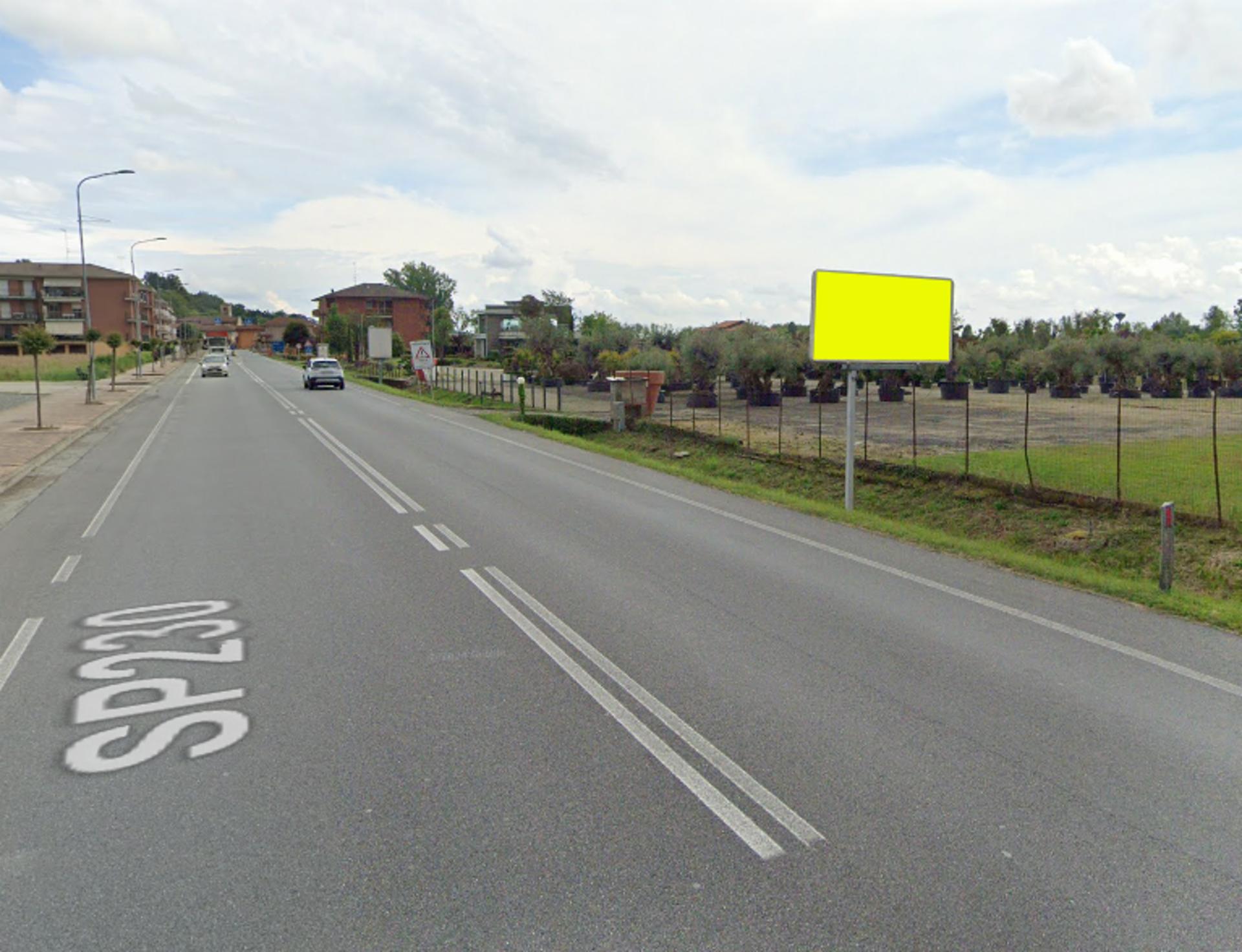 Impianto CARTELLONISTICA a Massazza, in zona Scuola dell'Infanzia di Massazza