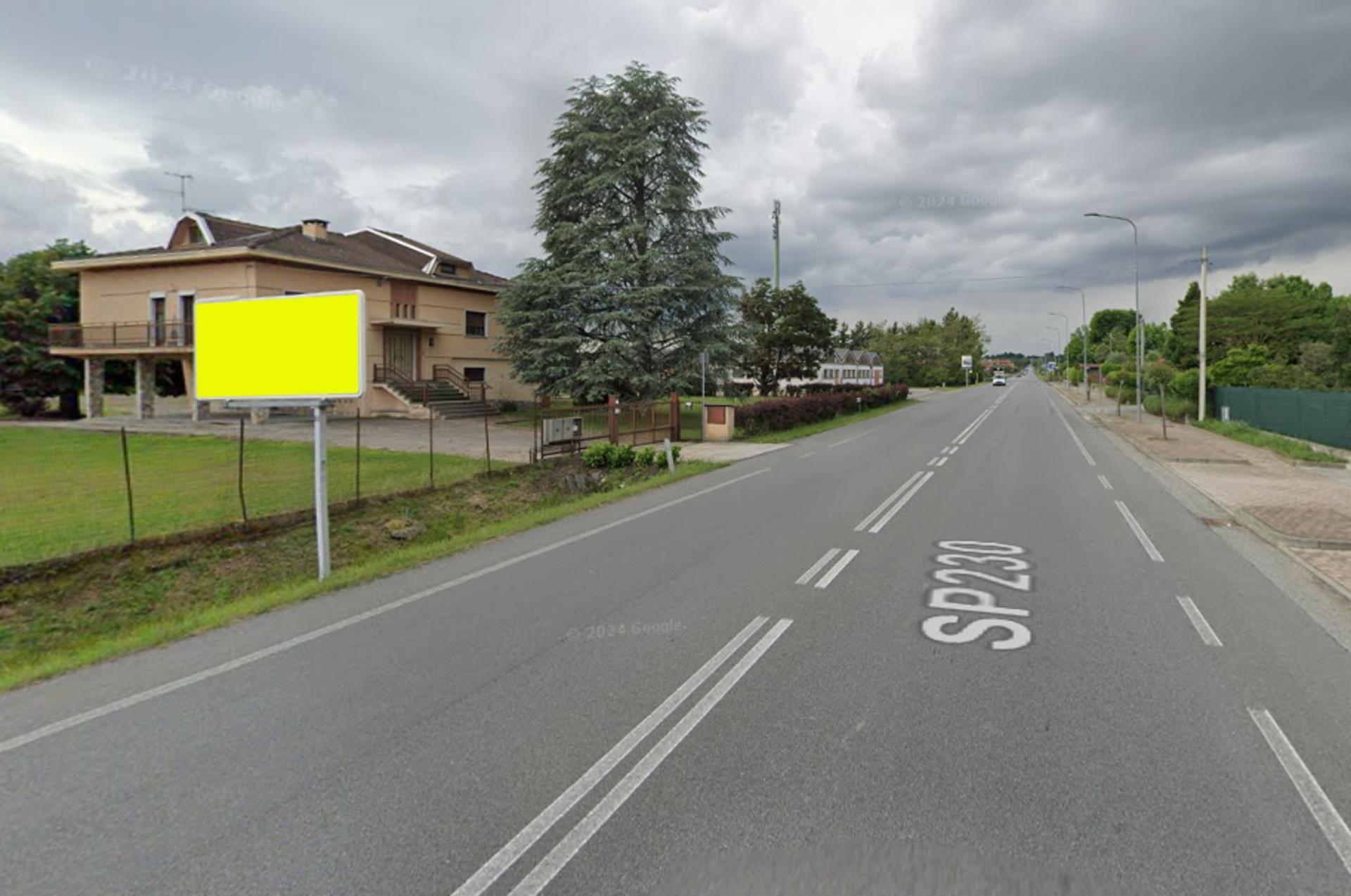 Impianto CARTELLONISTICA a Massazza, in zona Scuola dell'Infanzia di Massazza