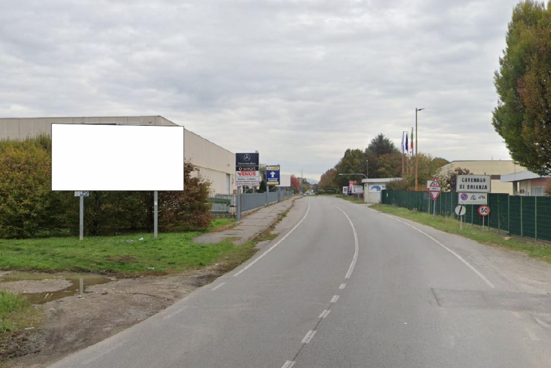 Impianto a S.P.  121 KM. 16+837/sx dir Cavenago  Cavenago di Brianza