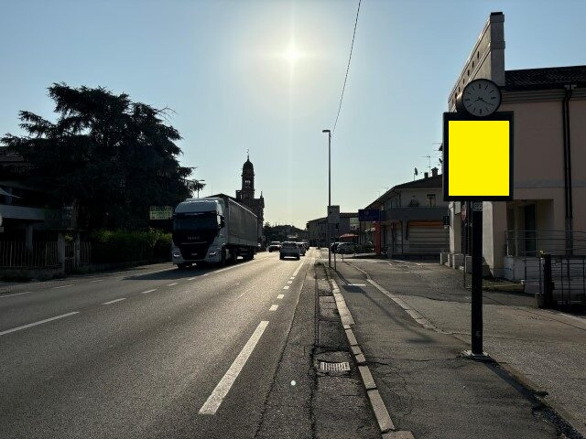 Impianto a VIA ROMA EST SR 10 KM 361 + 420 DX  FRONTE CIVICO 43  Ospedaletto Euganeo