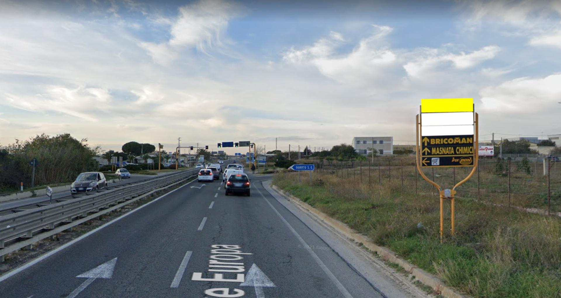 Impianto FRECCE / PREINSEGNE a Quartu Sant'Elena, in zona Pattinodromo