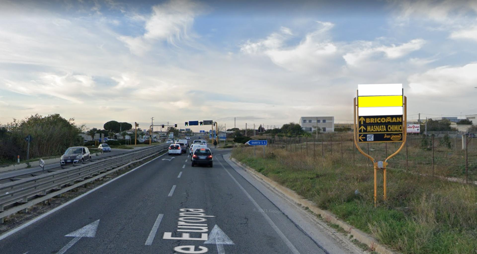 Impianto FRECCE / PREINSEGNE a Quartu Sant'Elena, in zona Pattinodromo
