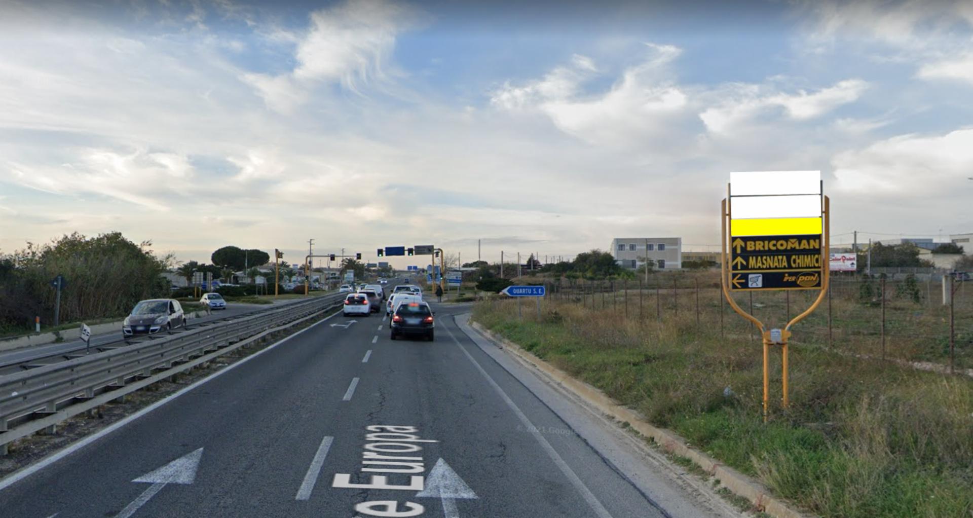 Impianto FRECCE / PREINSEGNE a Quartu Sant'Elena, in zona Pattinodromo