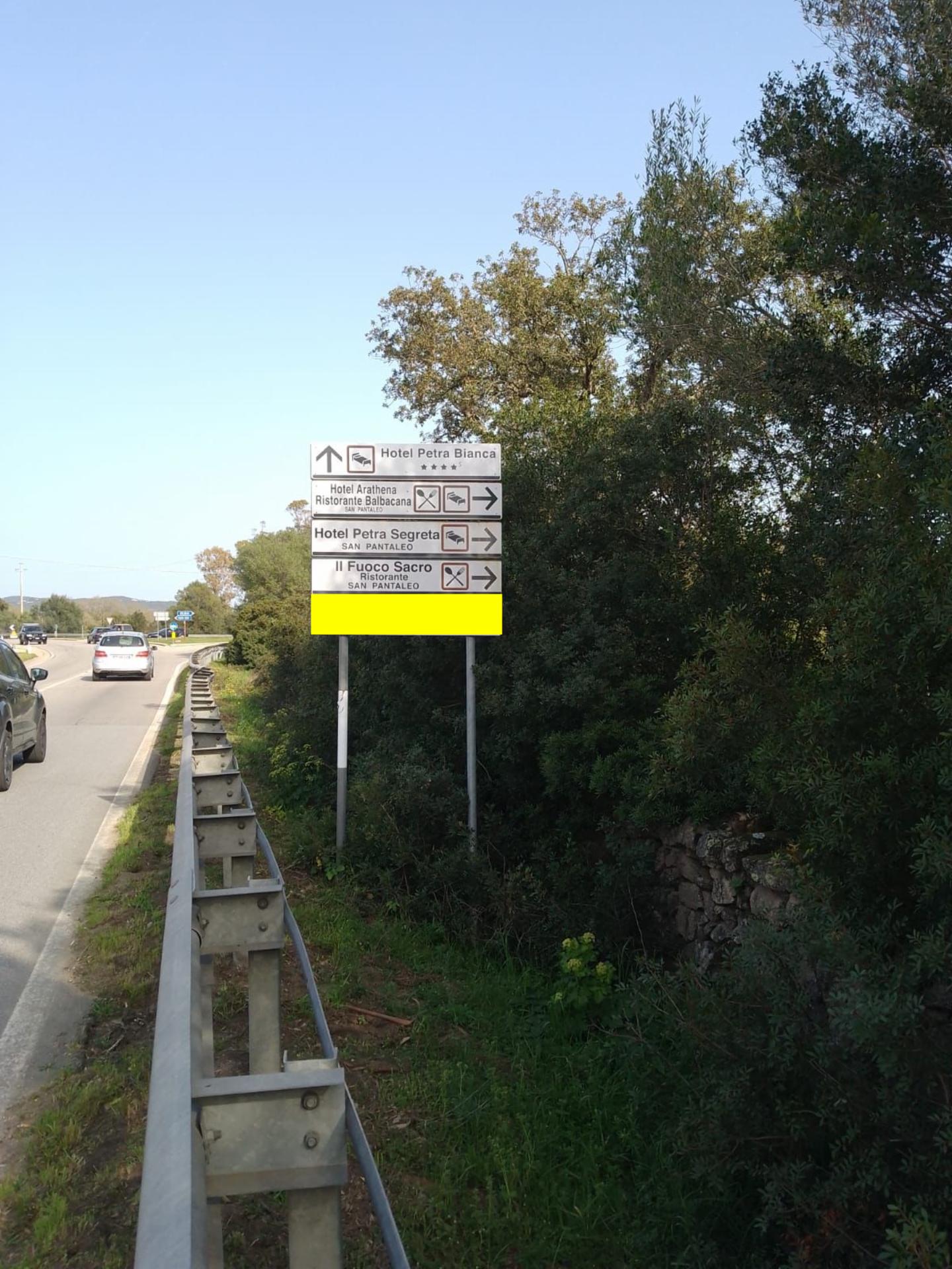 Impianto FRECCE / PREINSEGNE a Arzachena, in zona La Ruota