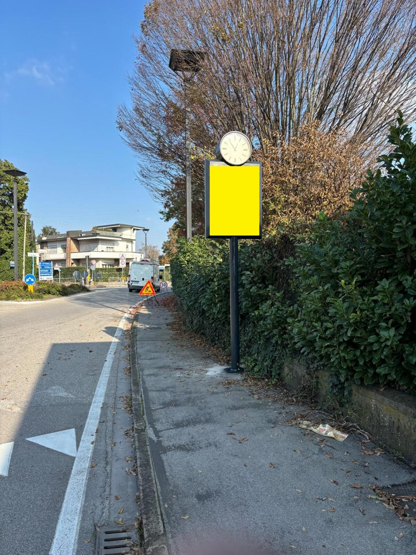 Impianto a VIA ROMA  ROTATORIA  San Martino di Lupari
