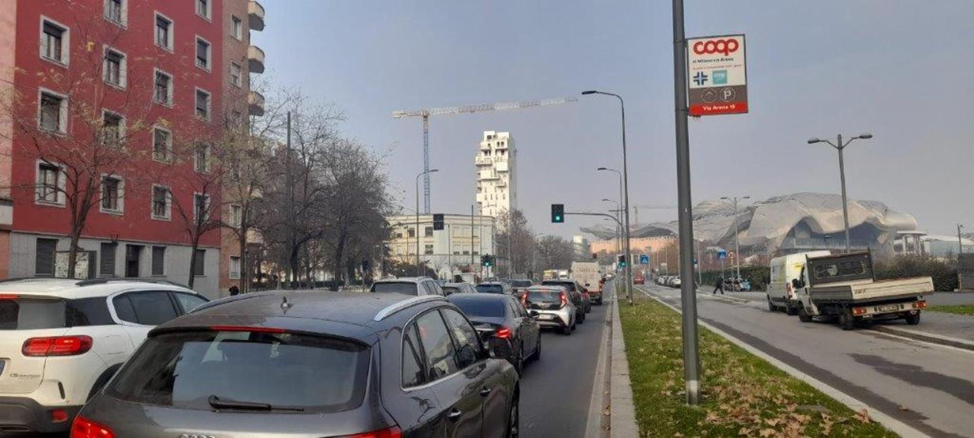 Impianto TARGA PALO a Milano, in zona GUD Milano CityLife