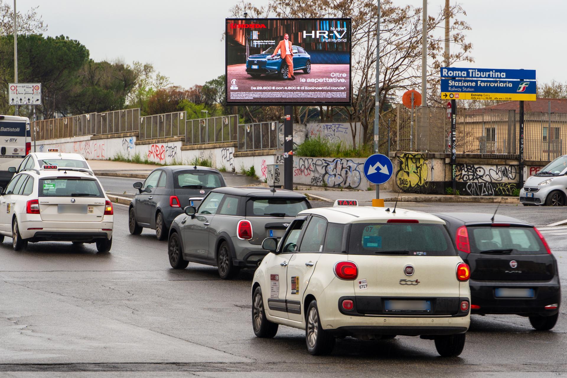 Impianto a VIA TIBURTINA - alt. Tangenziale Est  Roma