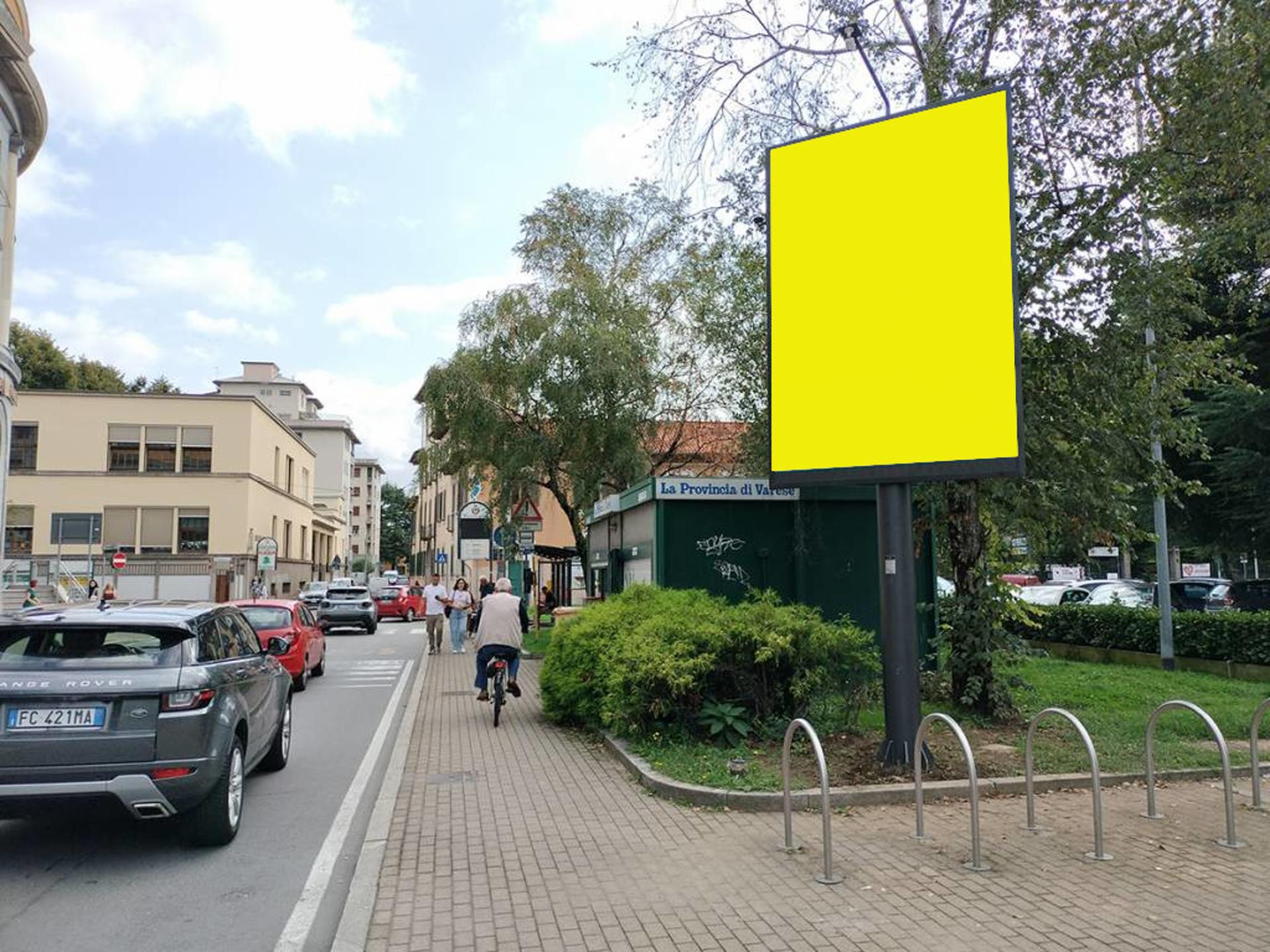 Impianto a VIA MARCONI - INGRESSO PEDONALE COMUNE DI SARONNO  Saronno
