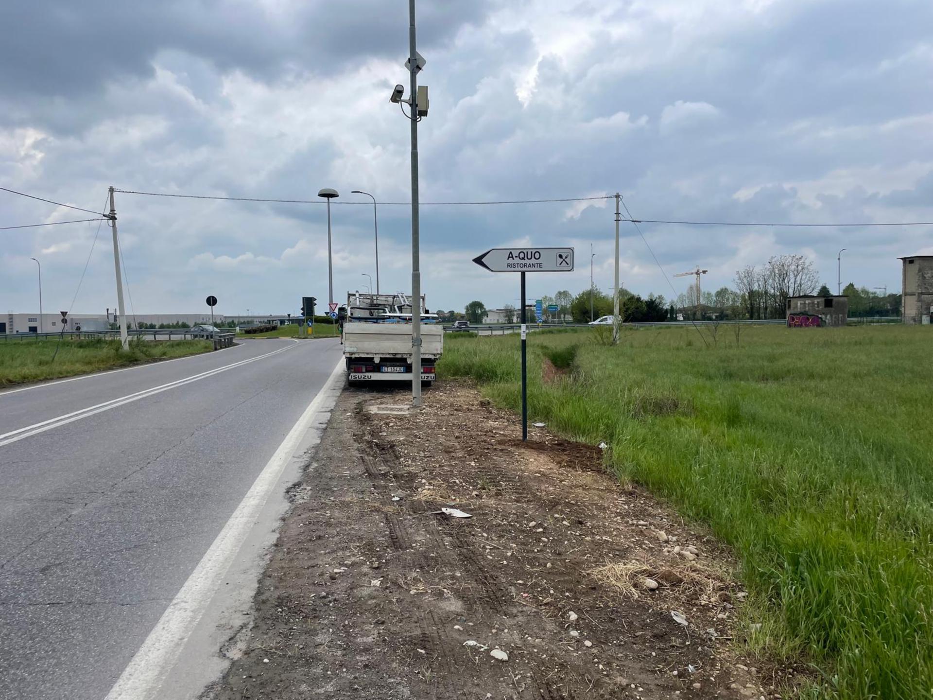 Impianto a S.P. 122 Km. 17+300/sx  Ghisalba