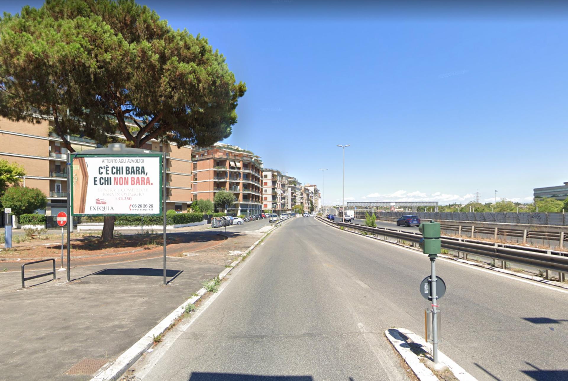 Impianto POSTER a Roma, in zona Pizza big