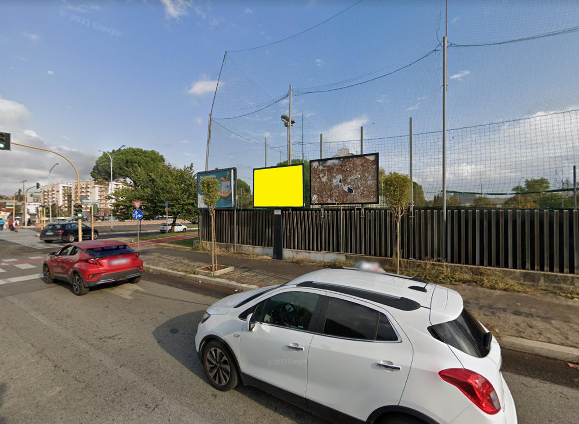 Impianto POSTER a Roma, in zona Anzalone