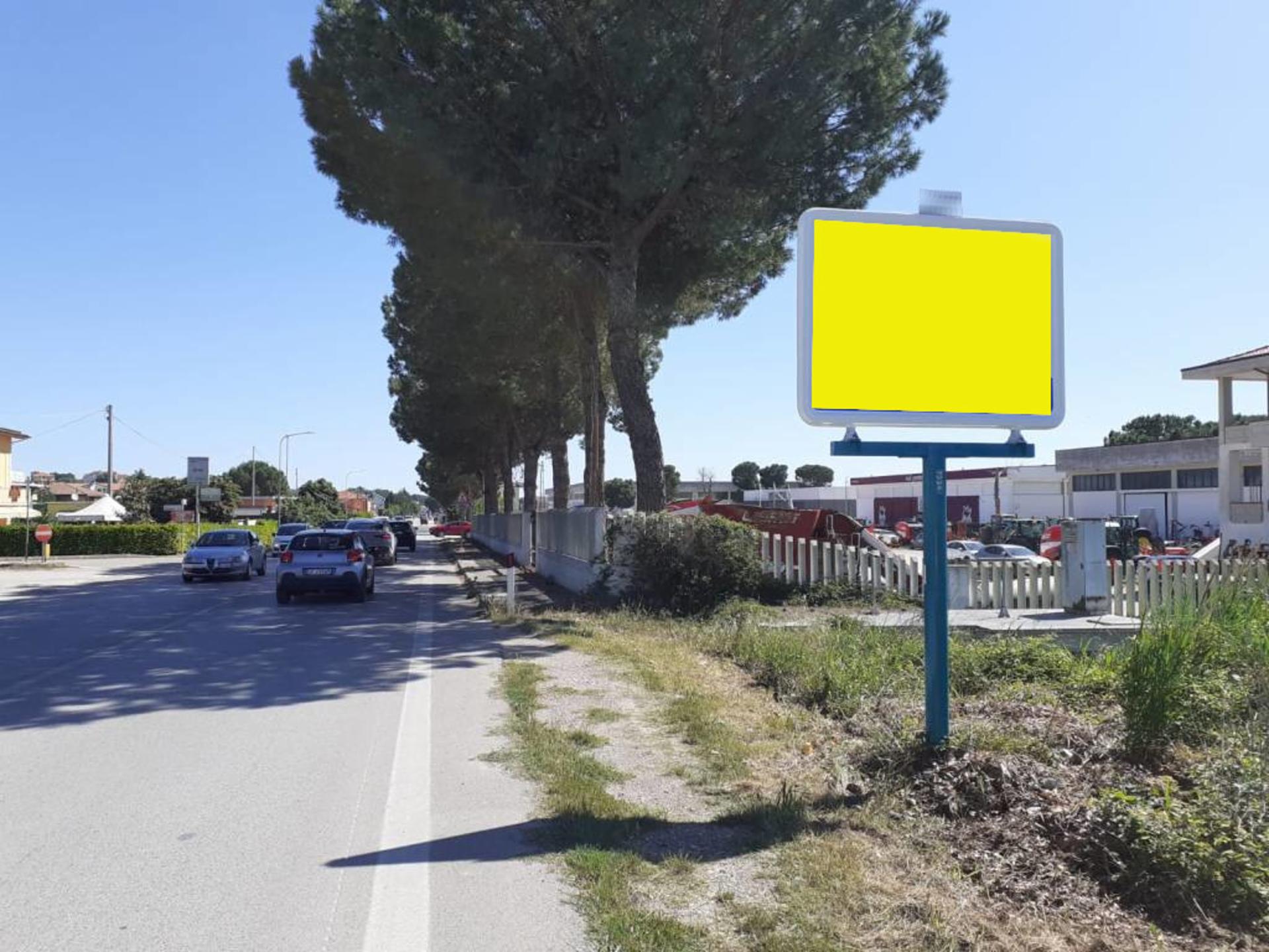 Impianto a KM 12+496 LATO DESTRO  Collecorvino