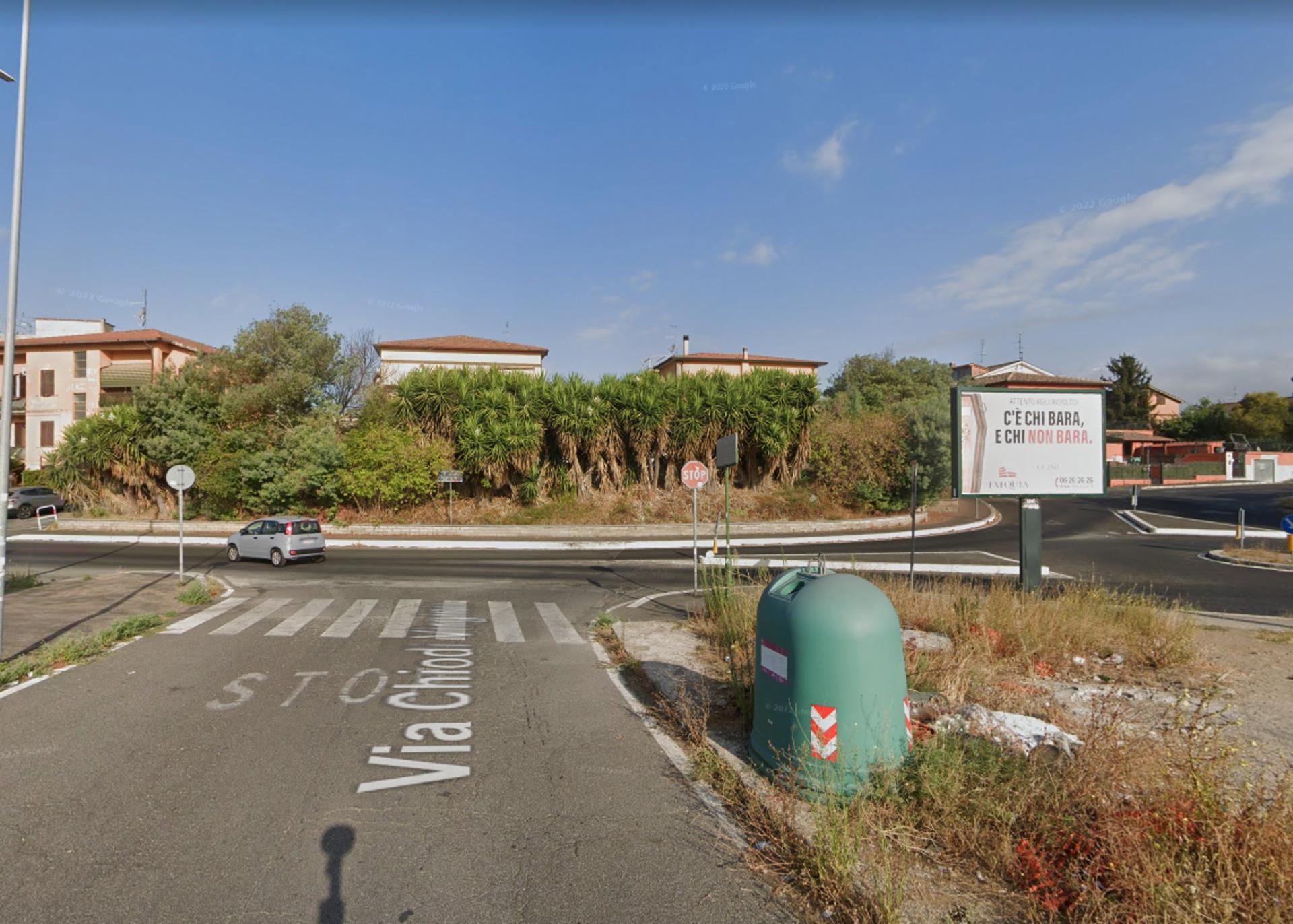 Impianto POSTER a Roma, in zona Champions Burger