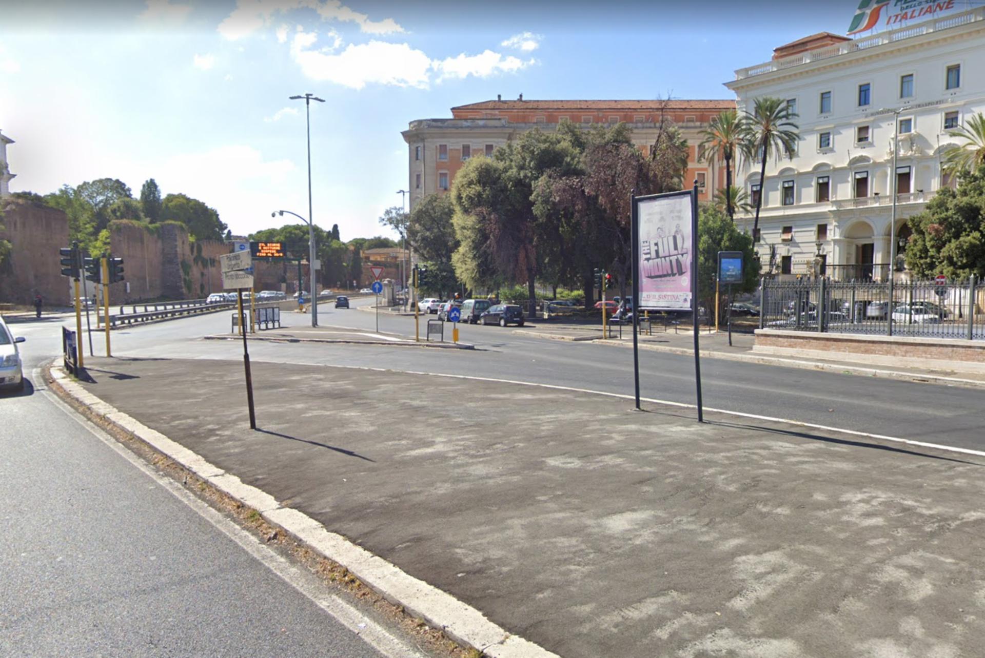 Impianto STENDARDO a Roma, in zona La Rinascente
