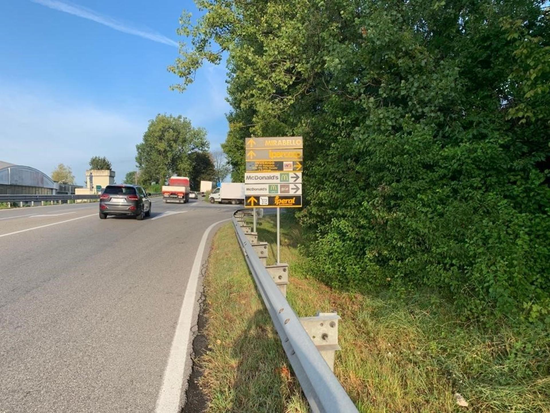 Impianto FRECCE / PREINSEGNE a Giussano, in zona Ristorante San Marco