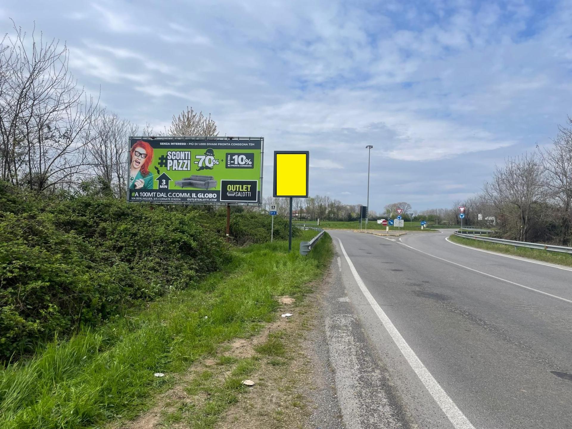 Impianto a S.p. 2 km 17+005 lato dx  Trezzo sull'Adda