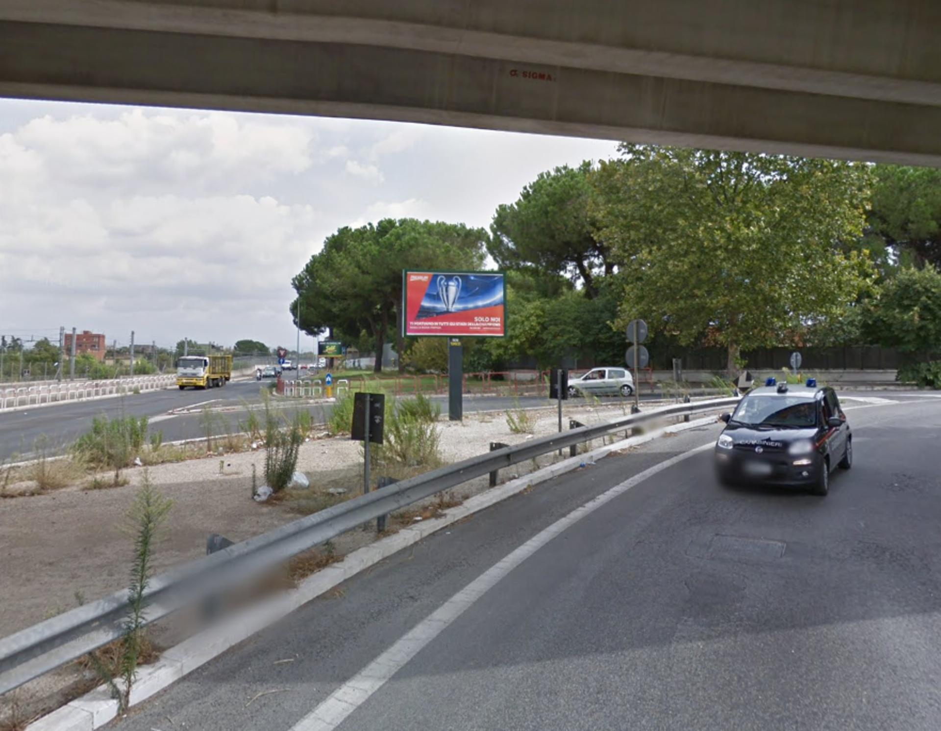 Impianto POSTER a Roma, in zona La Pampa