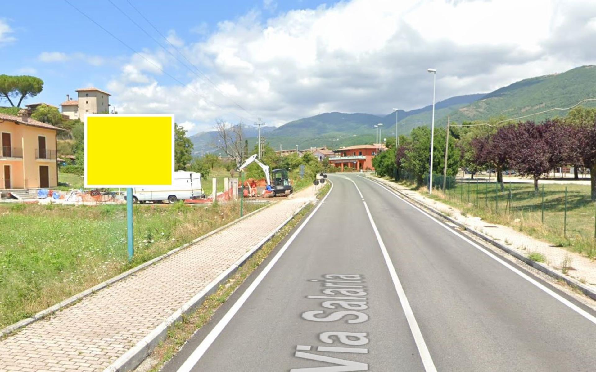 Impianto CARTELLONISTICA a Cittaducale, in zona Esso