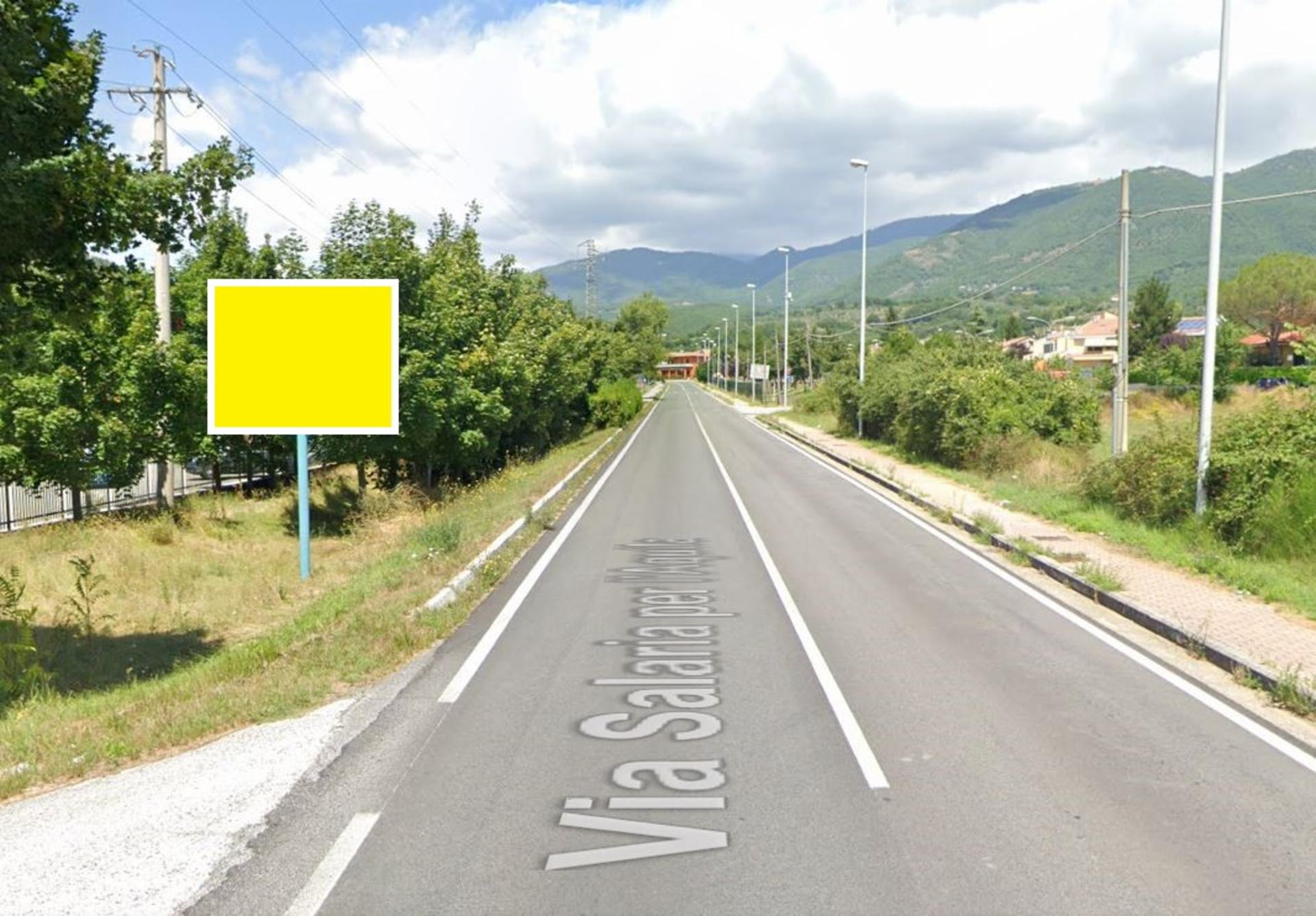 Impianto CARTELLONISTICA a Cittaducale, in zona Esso