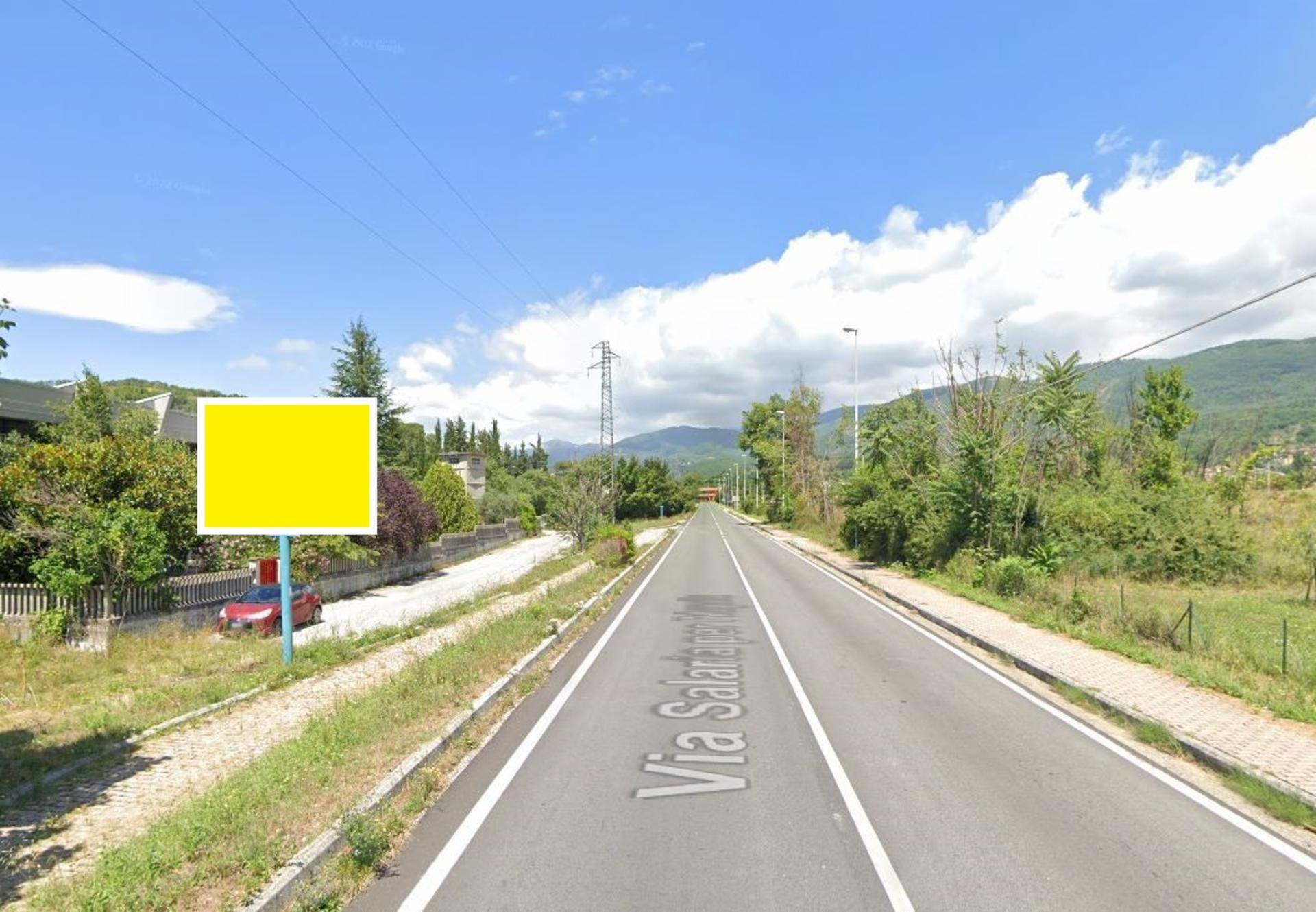 Impianto CARTELLONISTICA a Cittaducale, in zona Esso