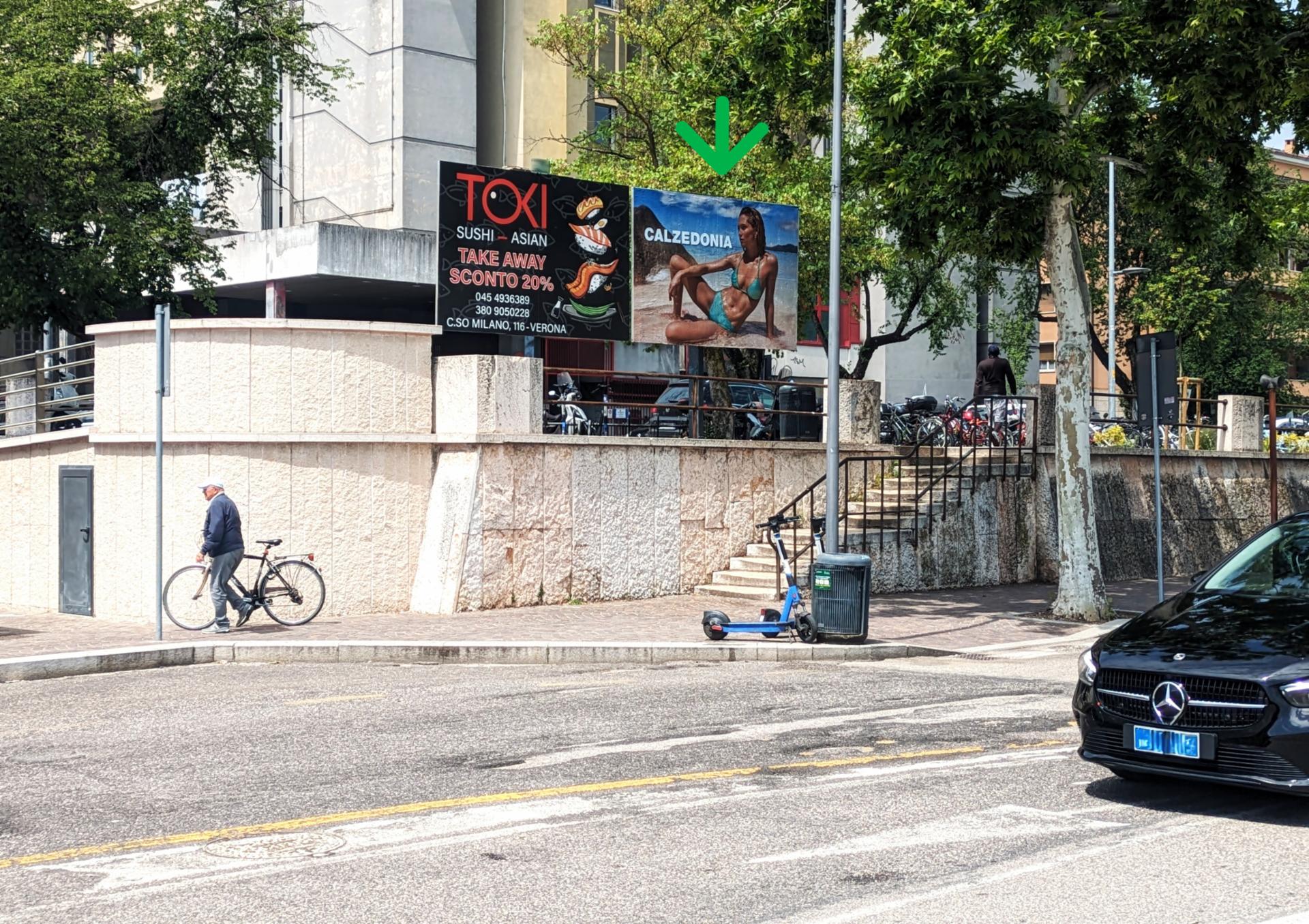 Impianto a piazzale DELLA STAZIONE DX  Verona