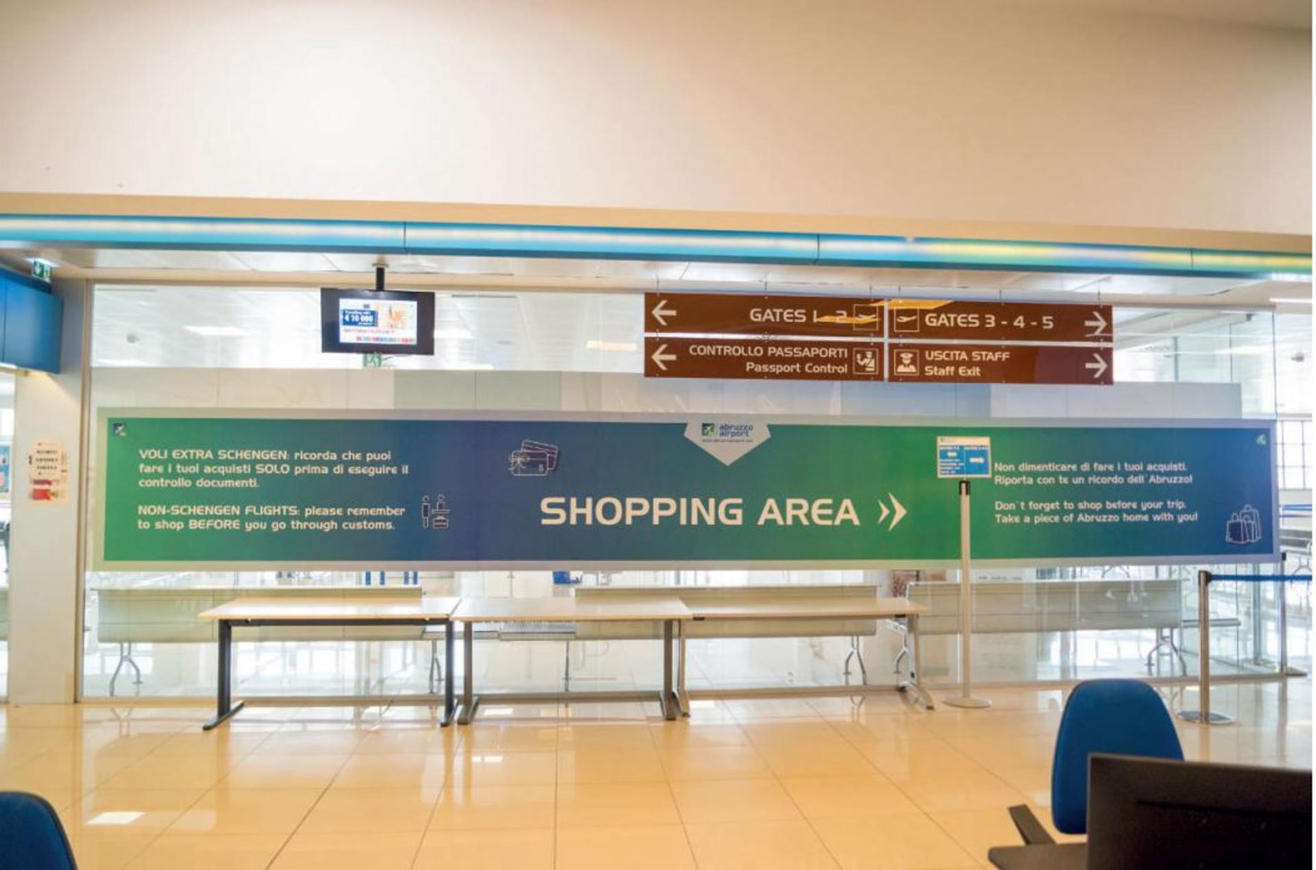Impianto a AEROPORTO AREA PARTENZE  Pescara