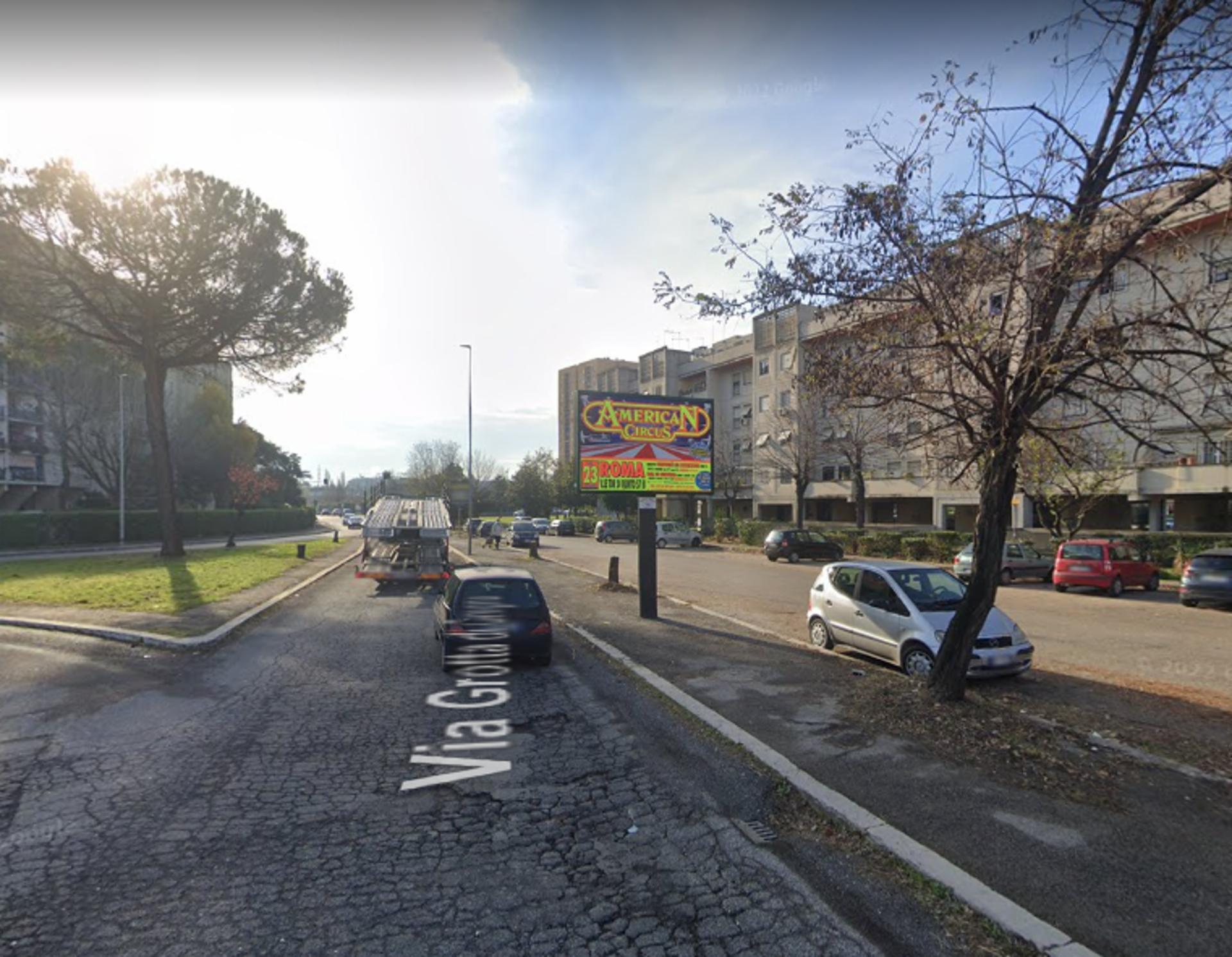 Impianto POSTER a Roma, in zona Celebrità
